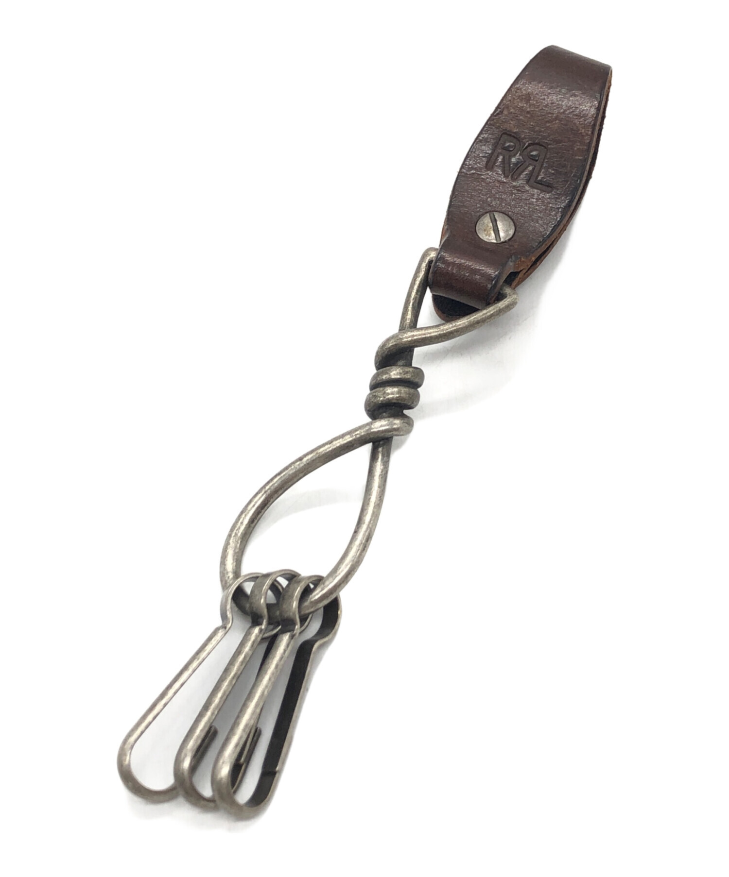 中古・古着通販】RRL (ダブルアールエル) ツールドレザー キーフォブ