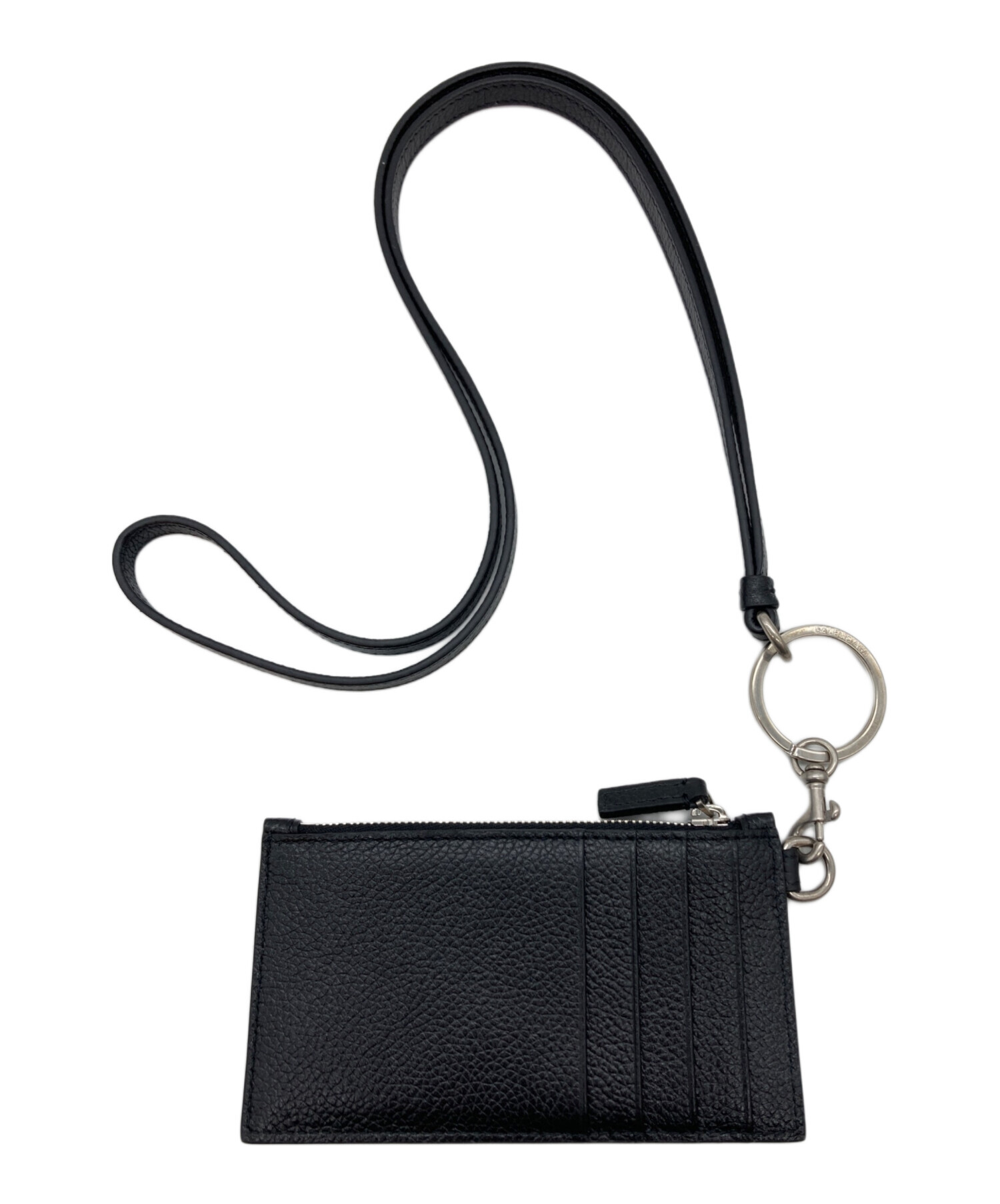 中古・古着通販】BALENCIAGA (バレンシアガ) カードケース ブラック