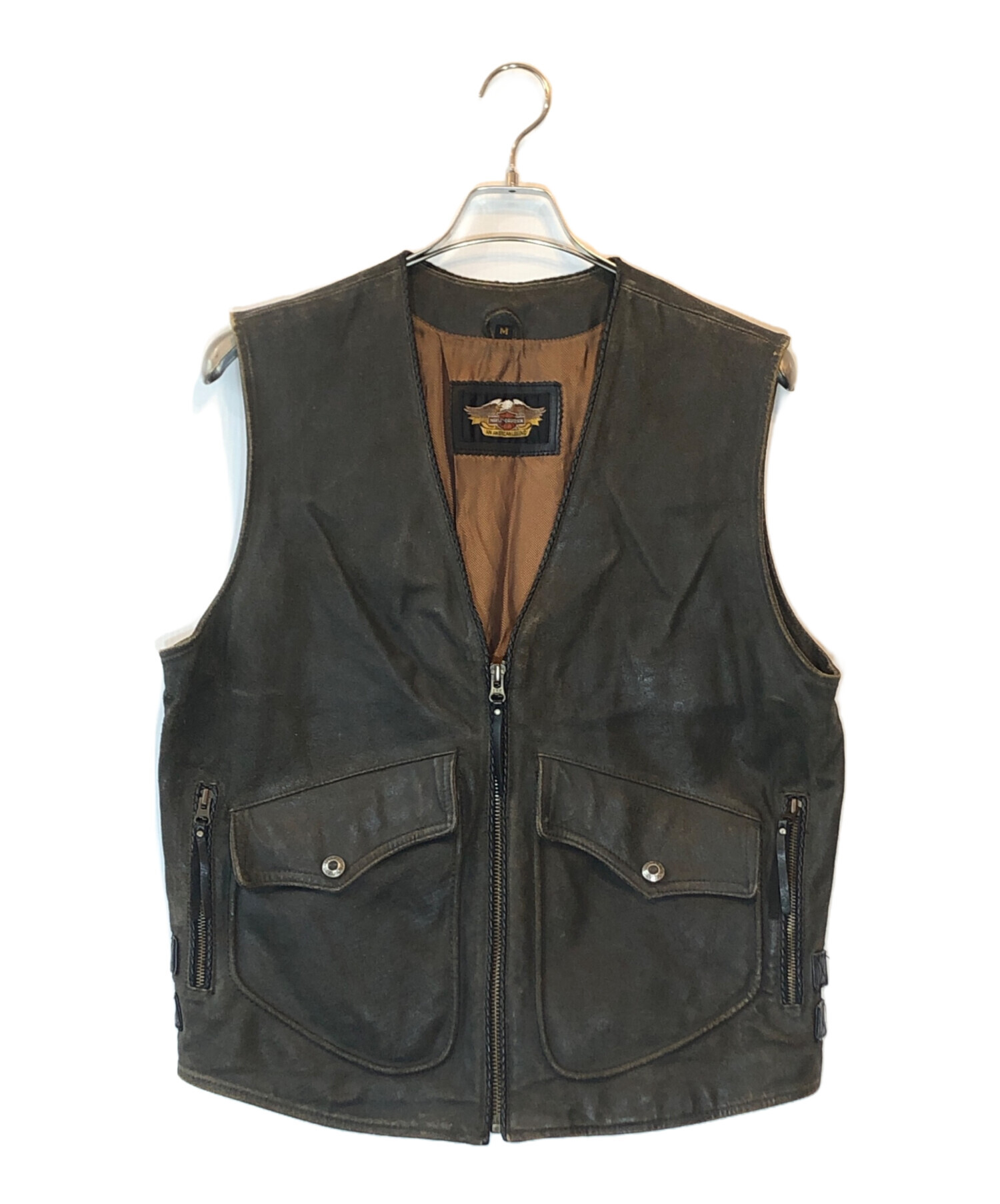 中古・古着通販】HARLEY-DAVIDSON (ハーレーダビッドソン) レザー