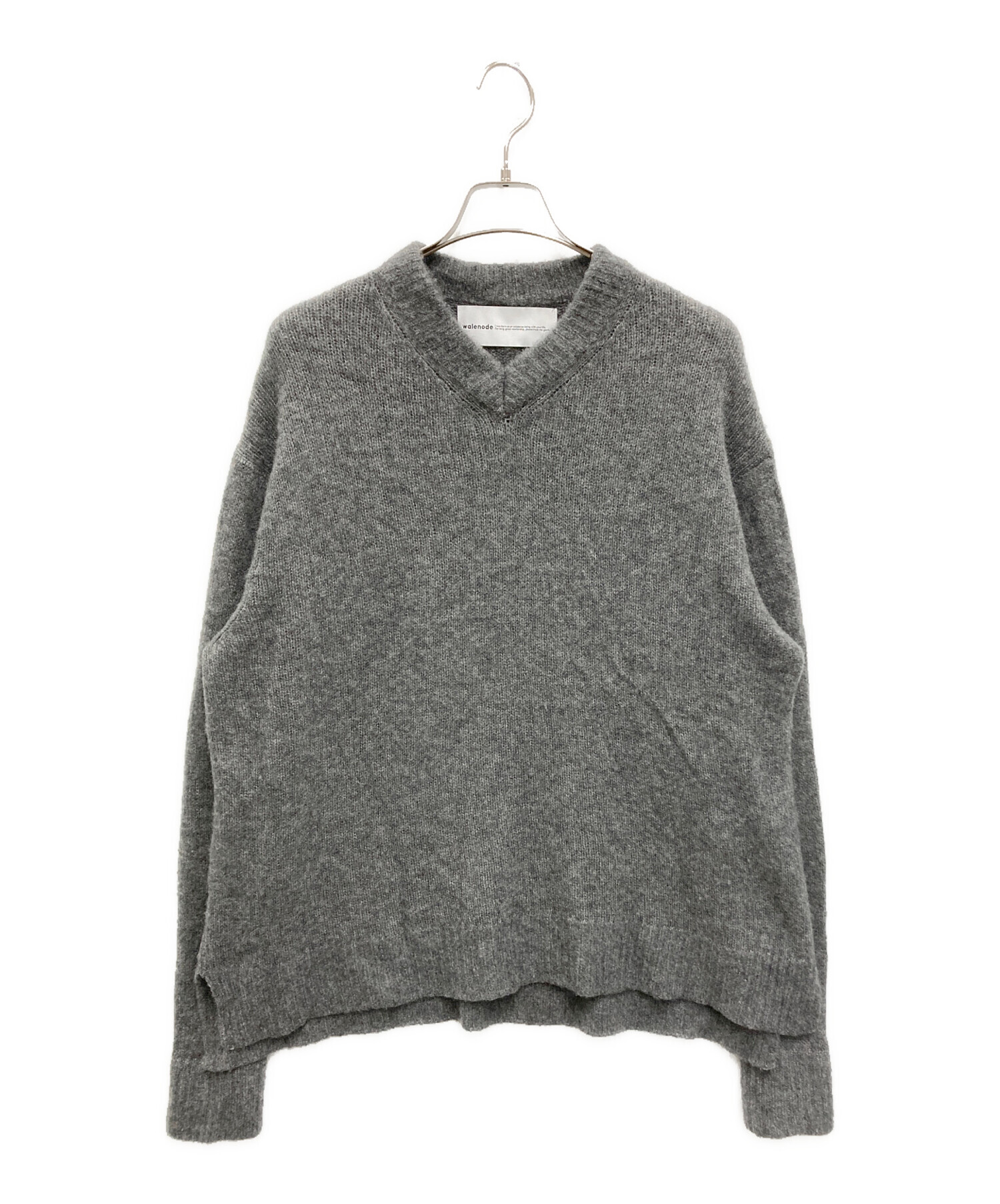 中古・古着通販】walenode (ウェルノード) カシミヤ シルク Vネック