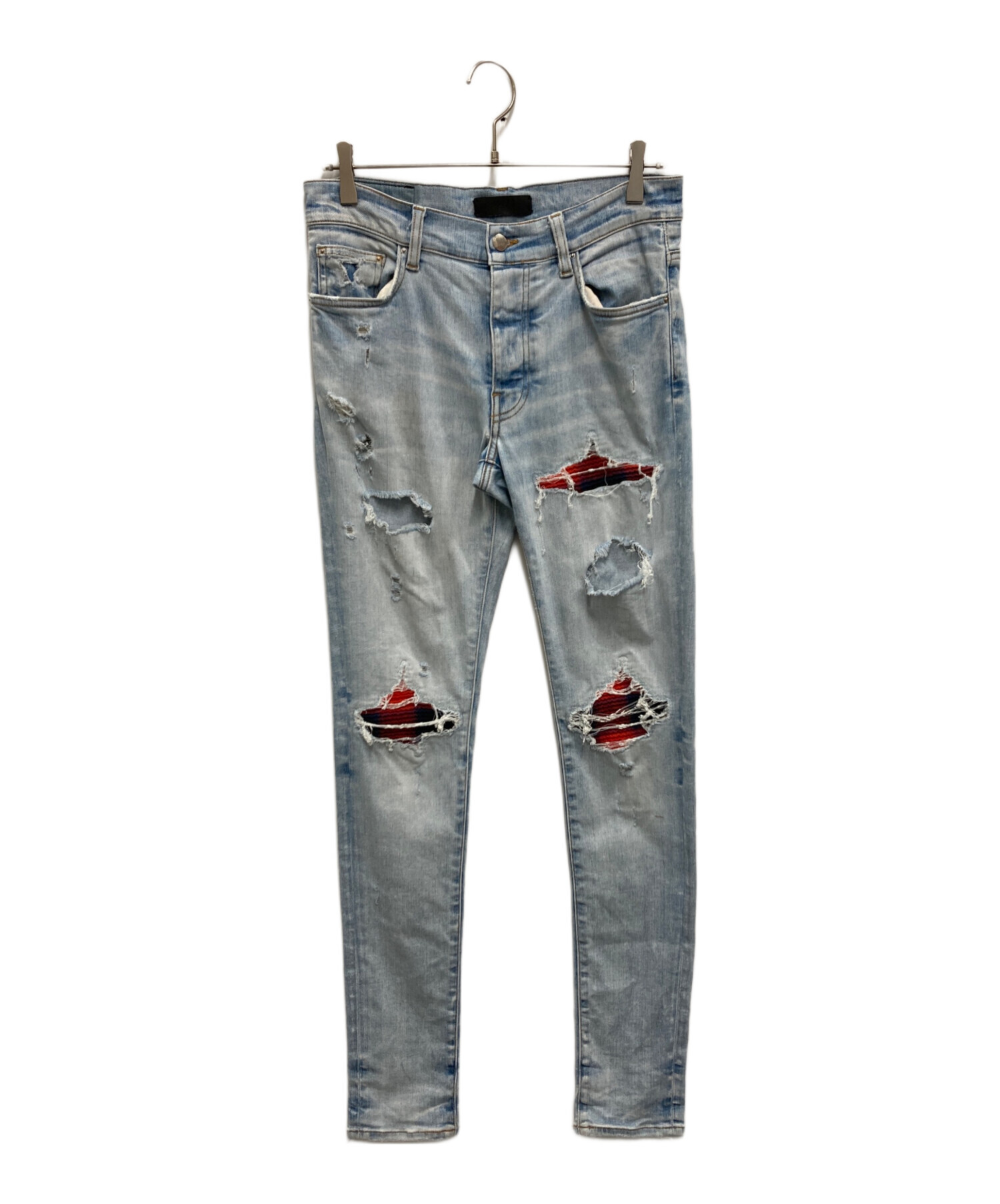 中古・古着通販】AMIRI (アミリ) MX1 パッチワークデニムパンツ