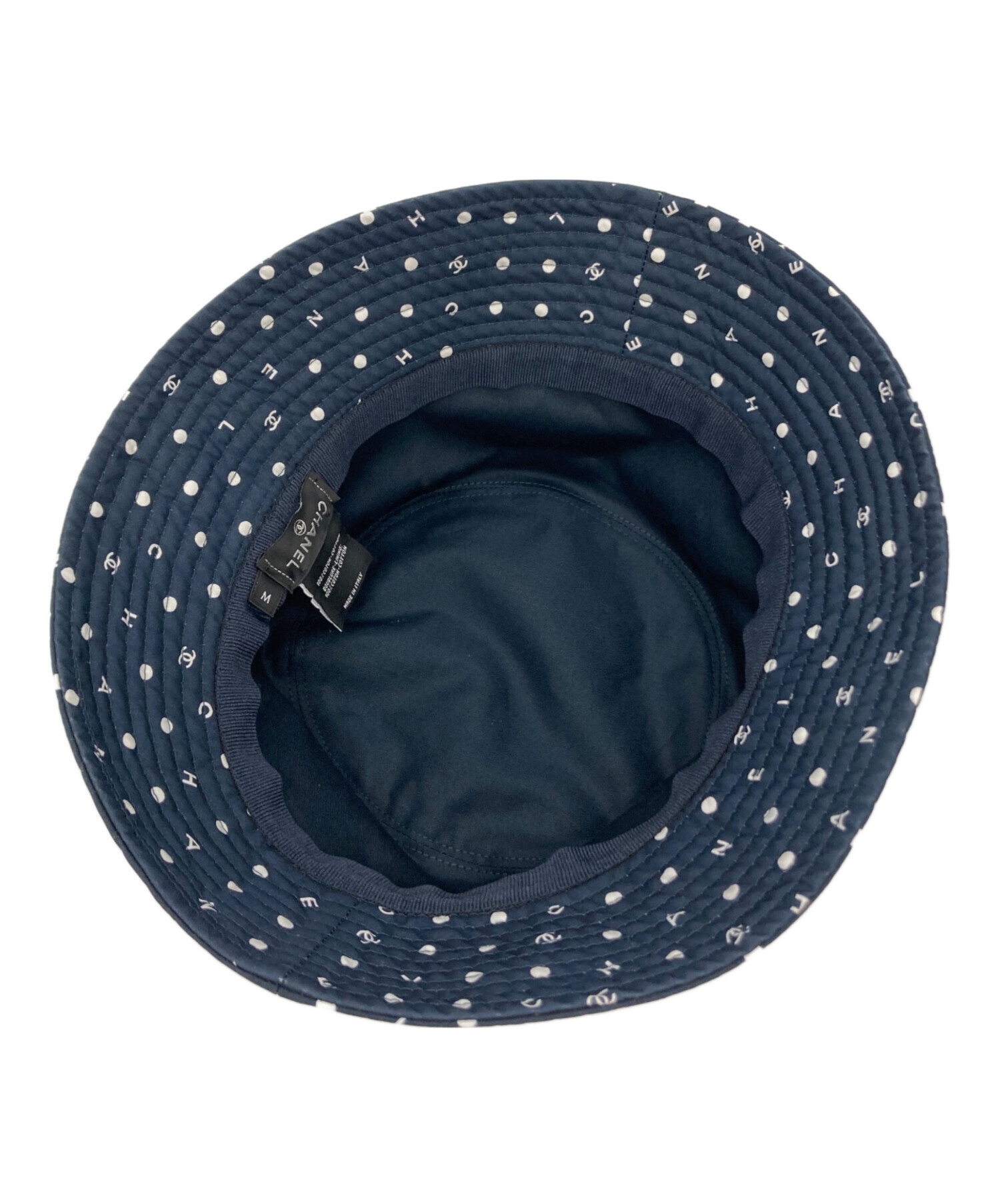 中古・古着通販】CHANEL (シャネル) ココマーク総柄バケットハット