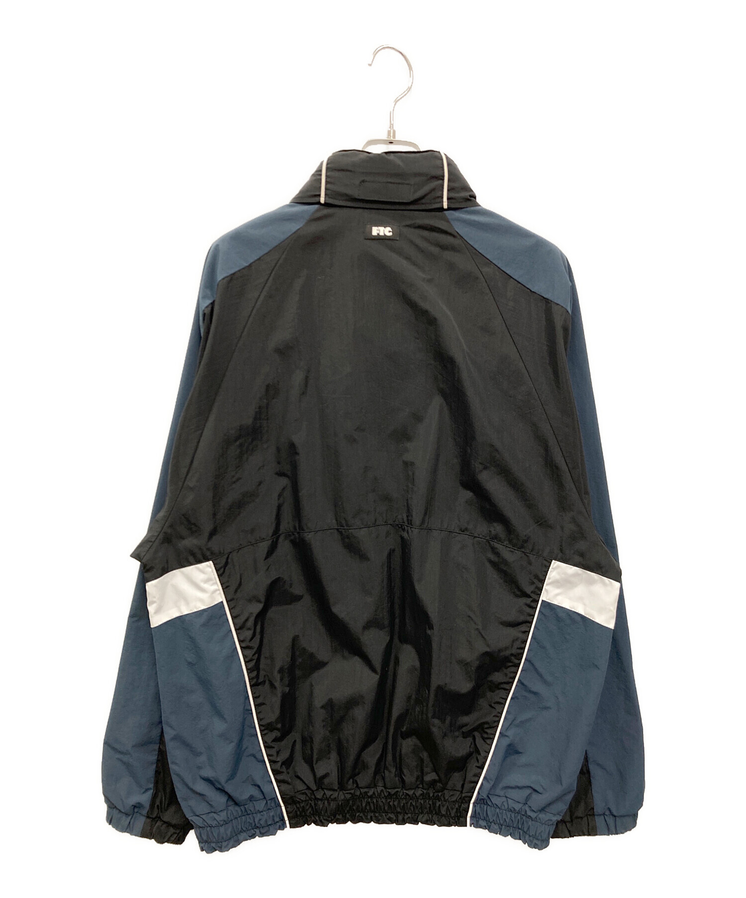 中古・古着通販】FTC (エフティーシー) NYLON TRACK JACKET ブラック