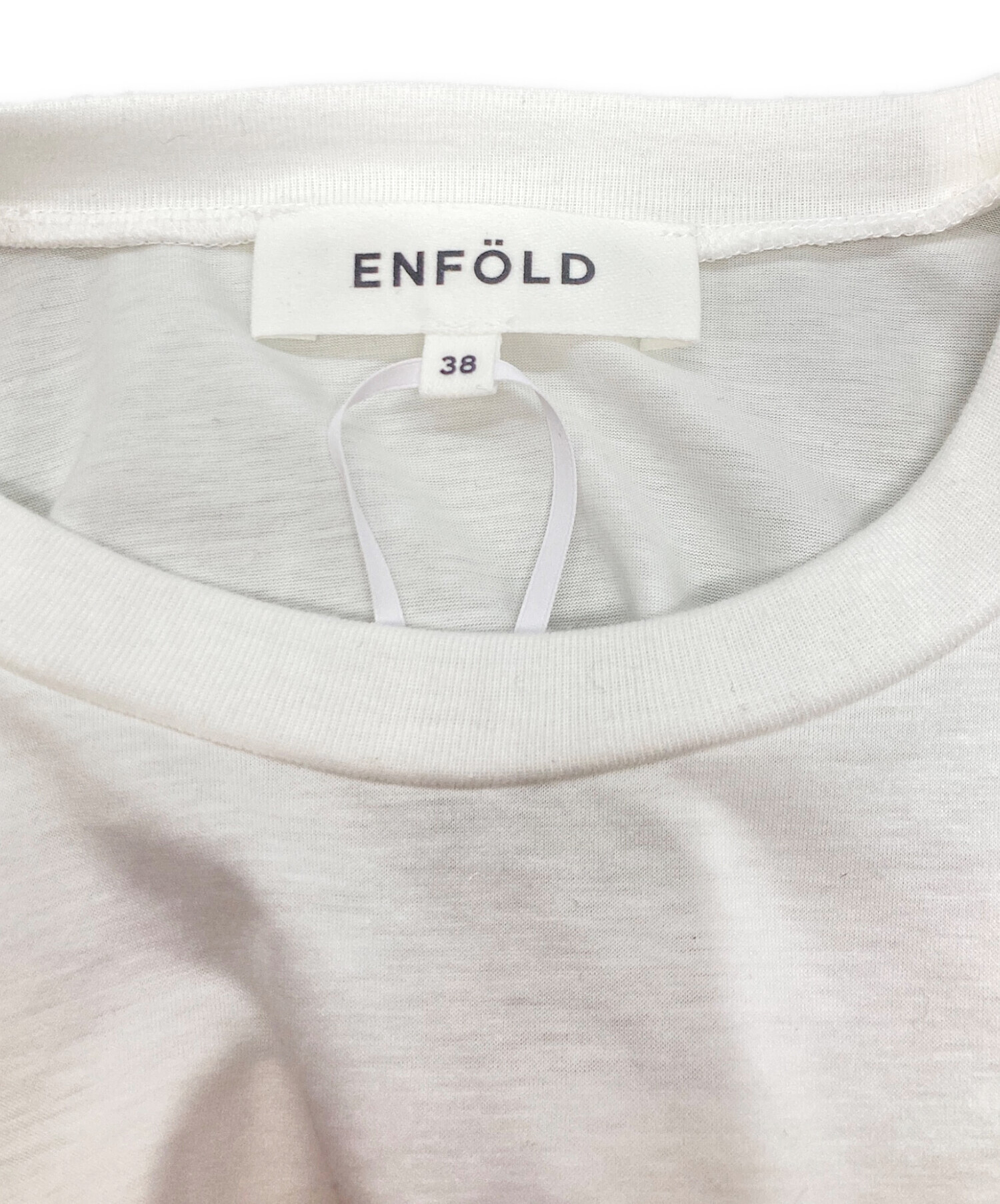 中古・古着通販】ENFOLD (エンフォルド) BALL DRAPE LONG-SLEEVE-T