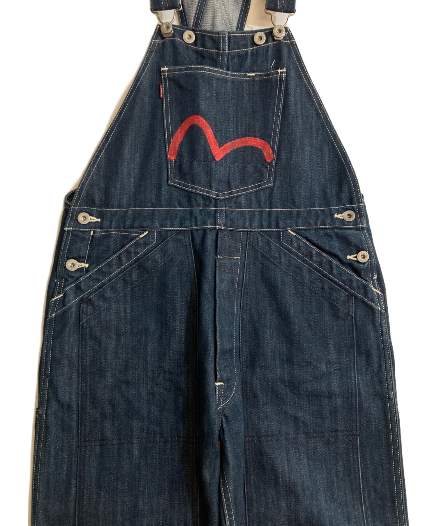 中古・古着通販】EVISU (エヴィス) 赤カモメデニムダブルニー