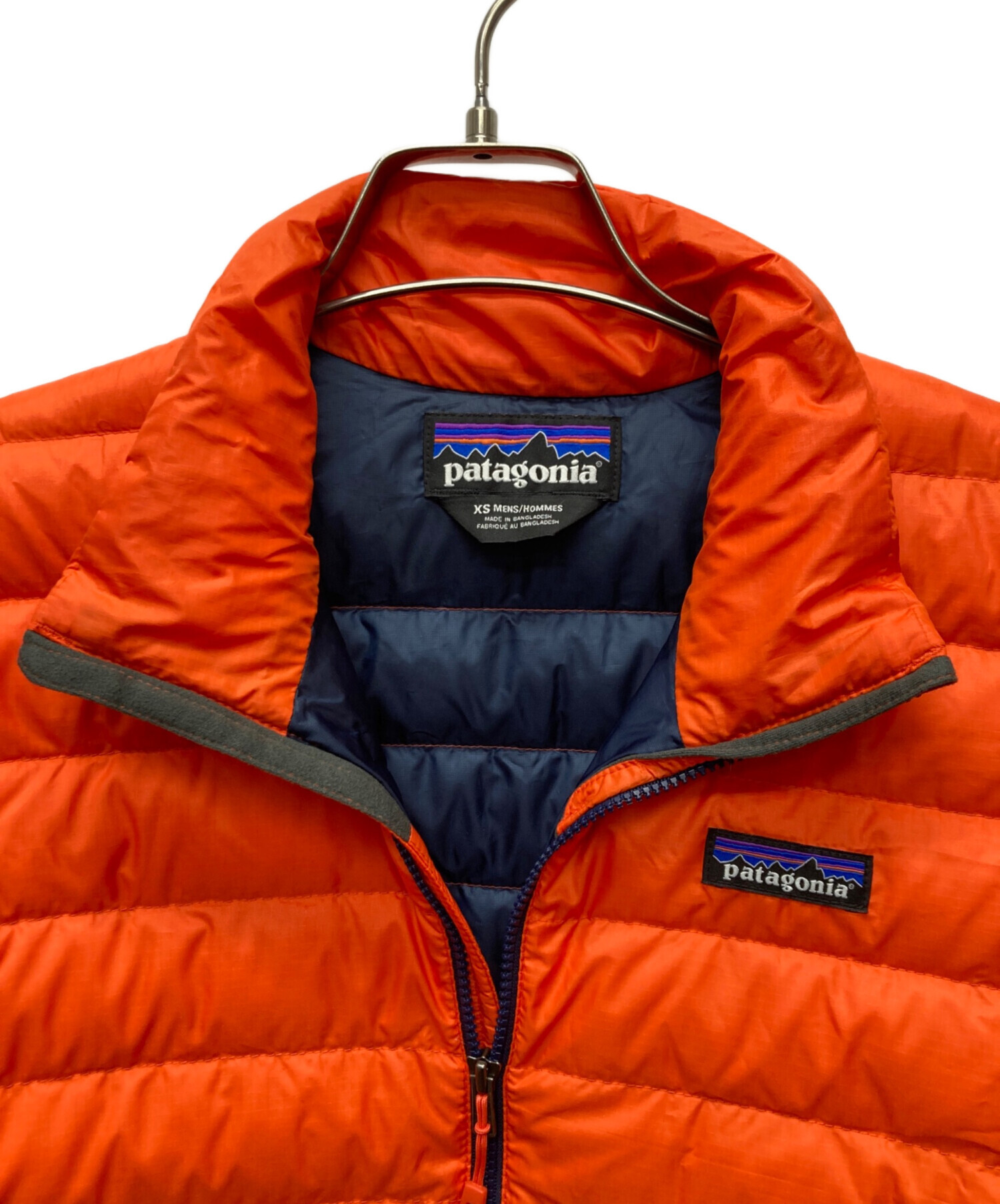 中古・古着通販】Patagonia (パタゴニア) ダウンセーター オレンジ