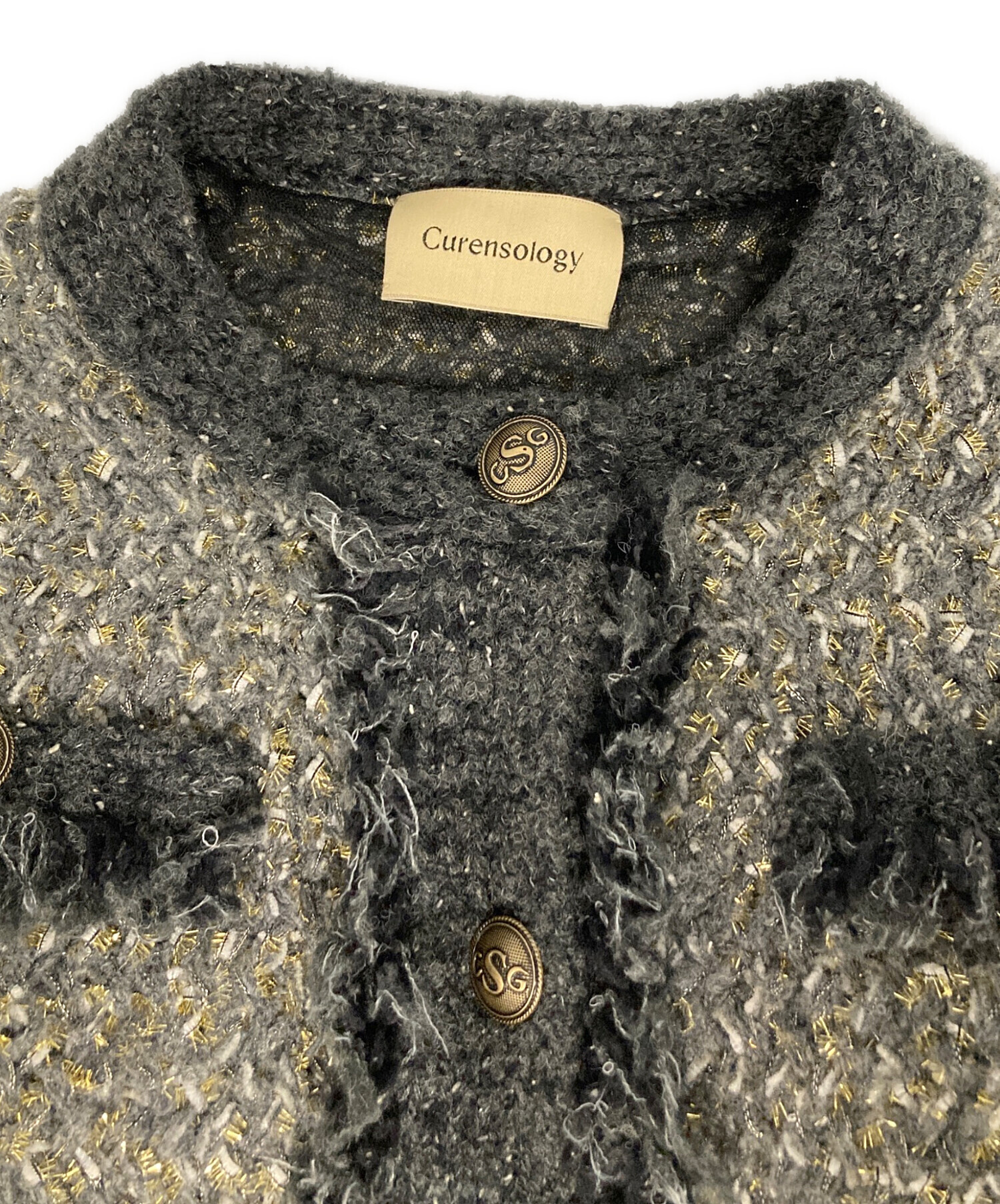 中古・古着通販】Curensology (カレンソロジー) ニットツイード