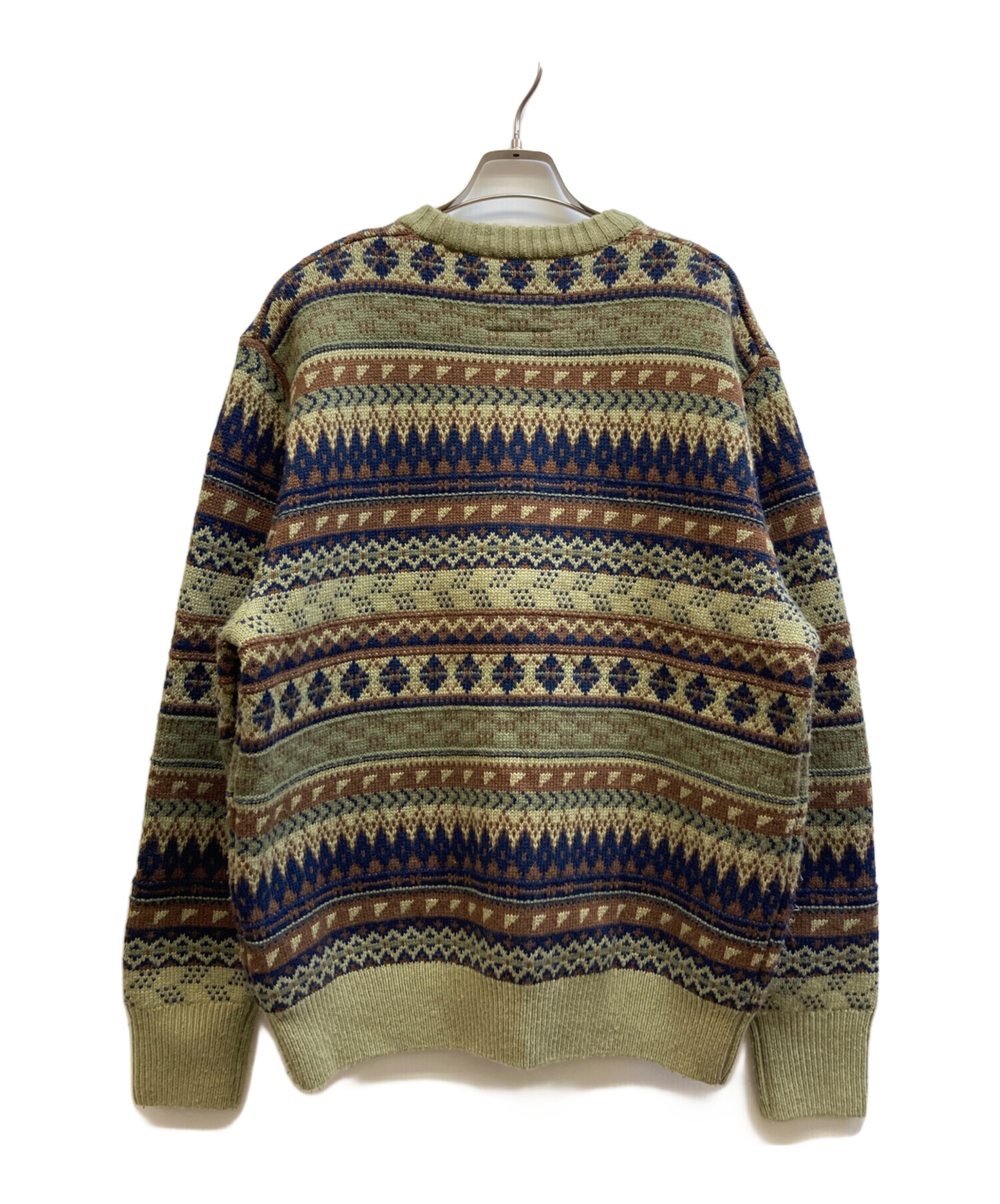 中古・古着通販】NIKE (ナイキ) フェアアイル スウッシュセーター