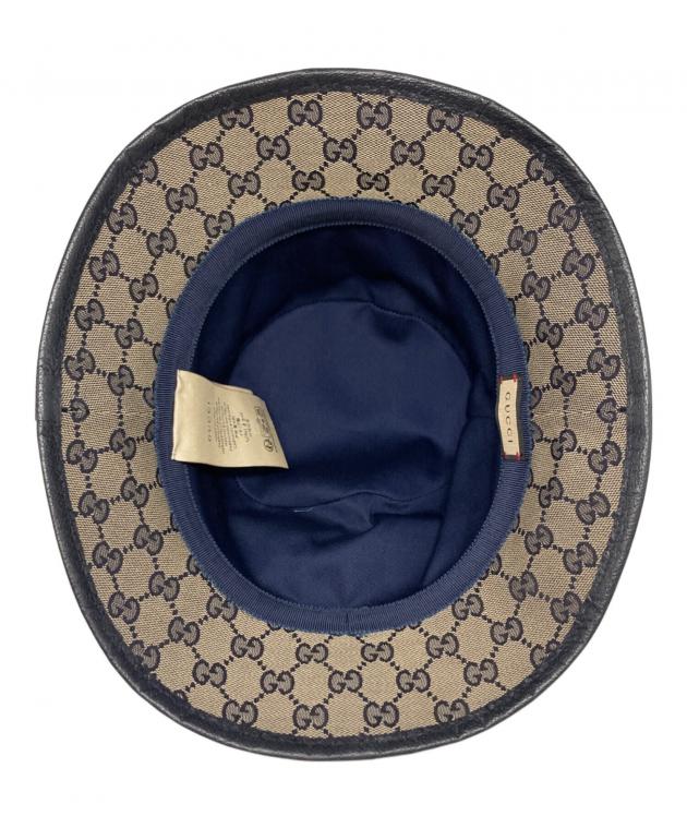 中古・古着通販】GUCCI (グッチ) GGキャンバス バケットハット