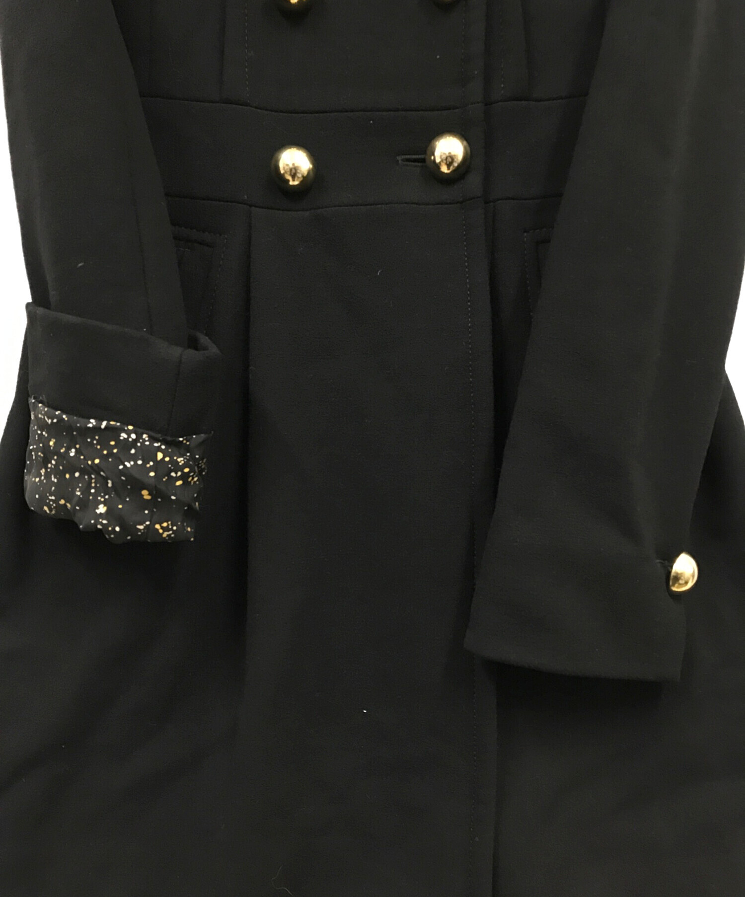 中古・古着通販】D&G (ディーアンドジー) 金ボタンロングコート/コート