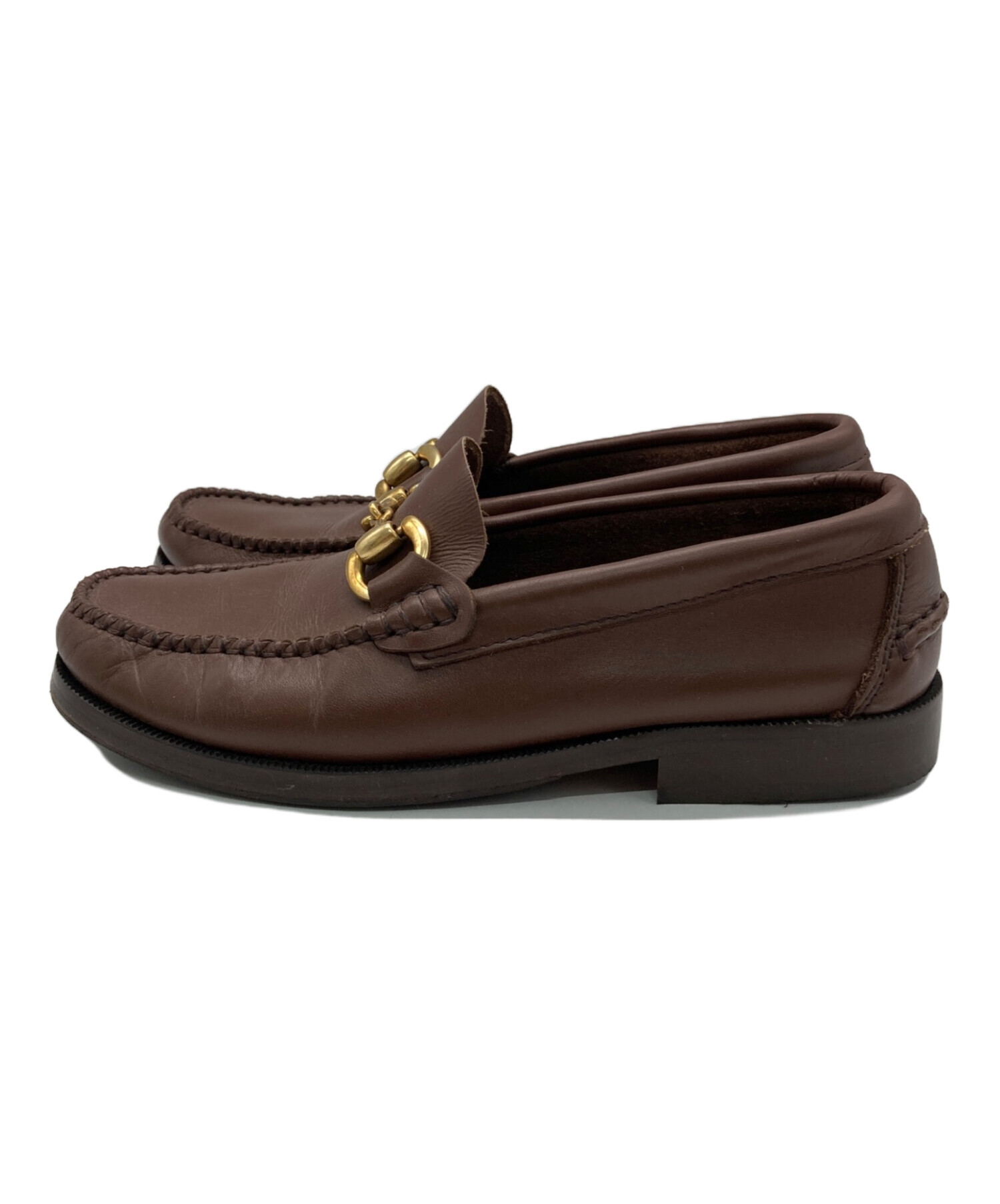 中古・古着通販】ARTESANOS (アルテサノス) ビットローファー ブラウン