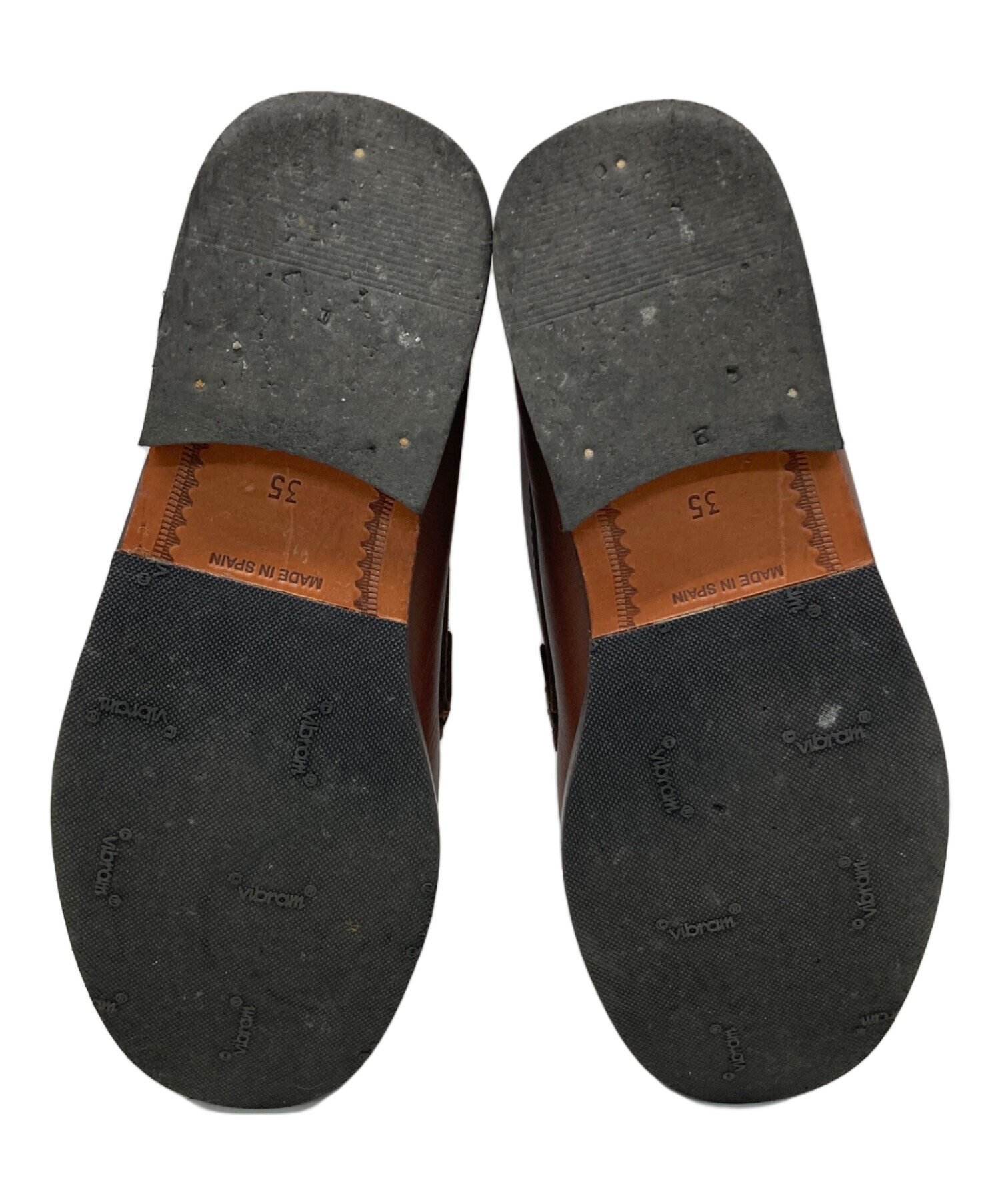 中古・古着通販】ARTESANOS (アルテサノス) ビットローファー ブラウン