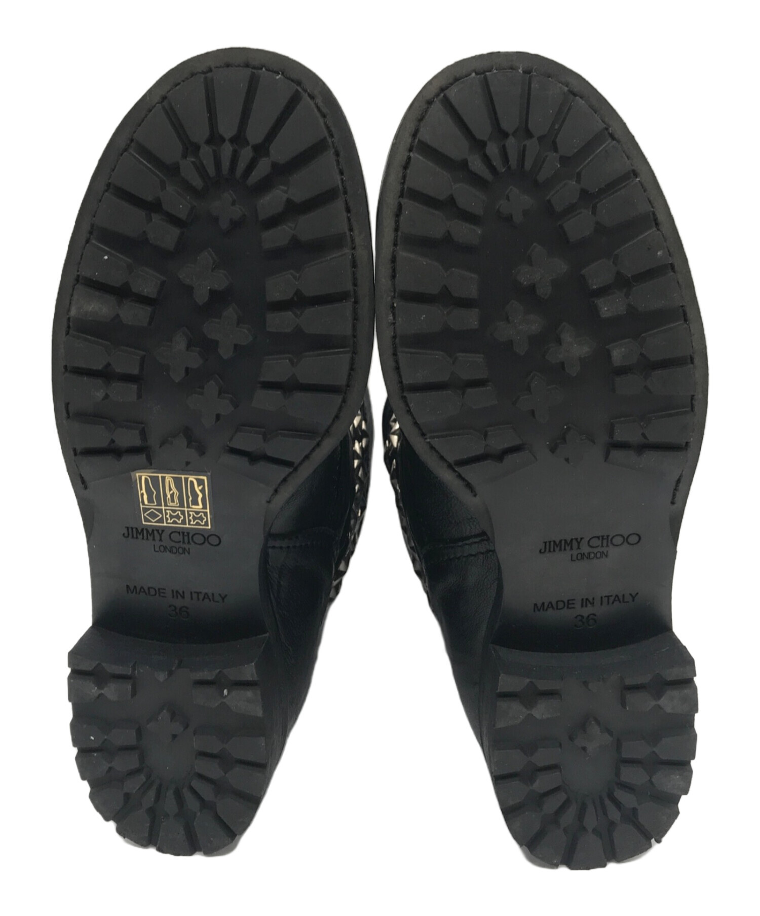 中古・古着通販】JIMMY CHOO (ジミーチュウ) スタースタッズエンジニア