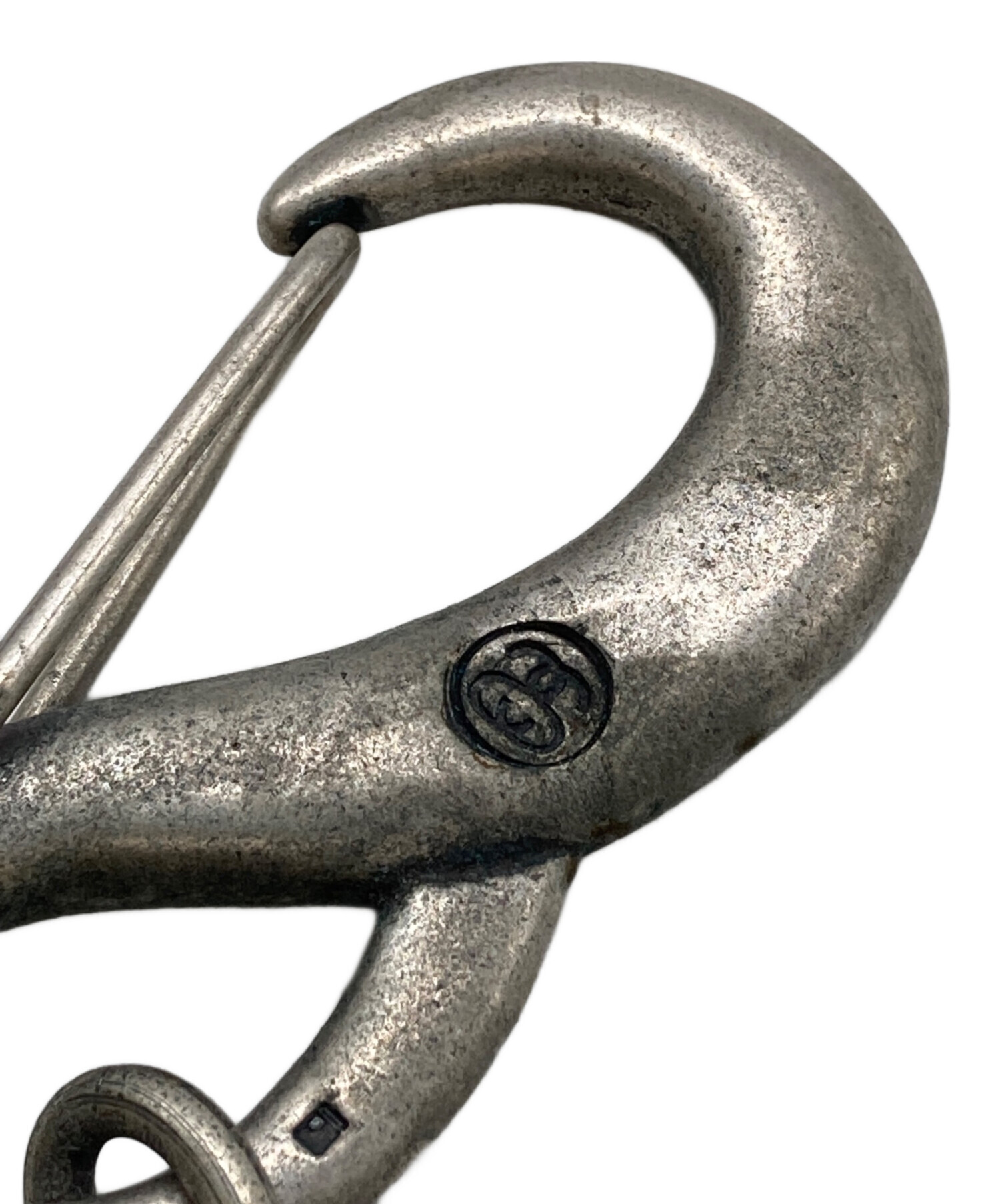 中古・古着通販】stussy (ステューシー) カラビナ シルバー サイズ