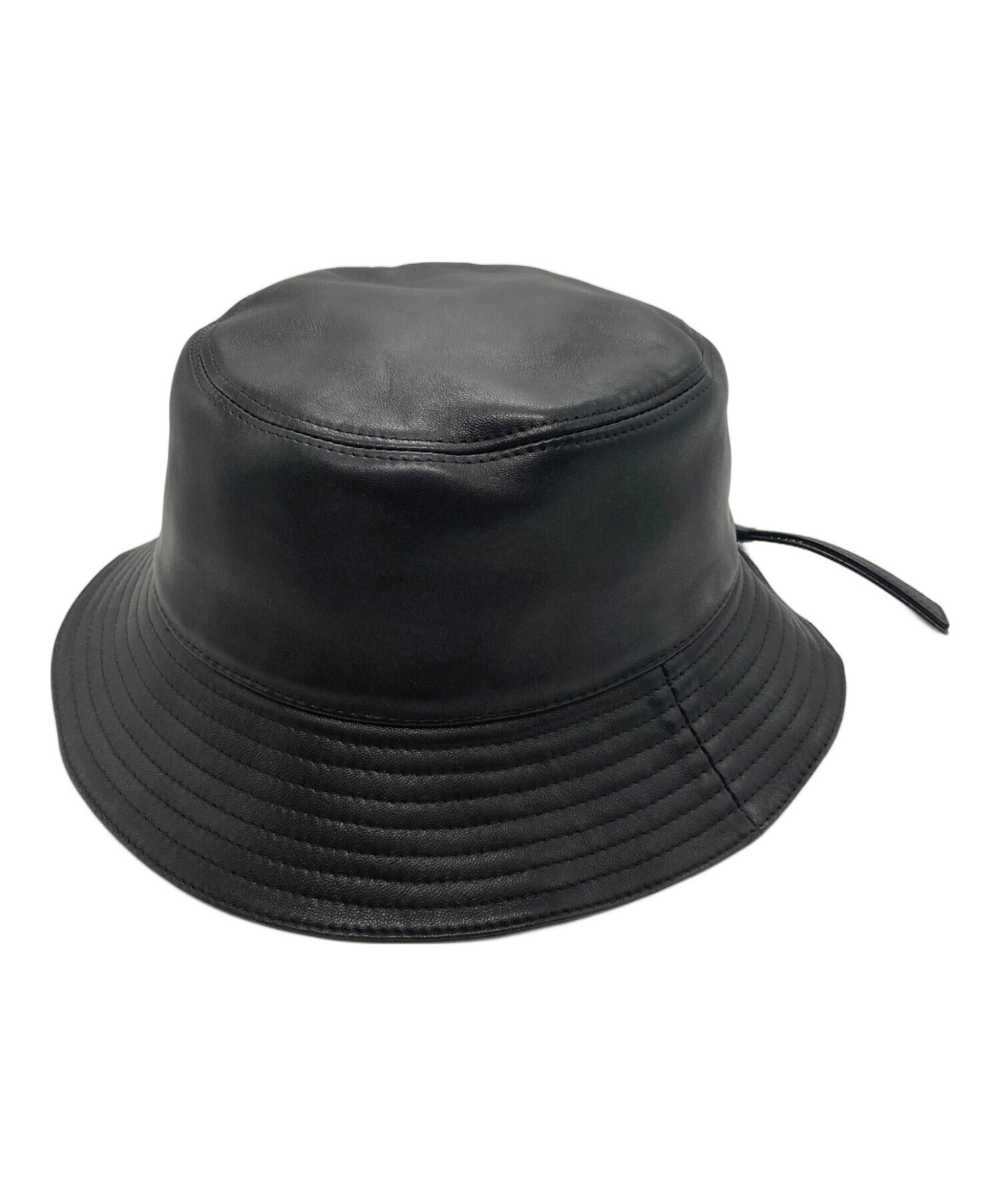 中古・古着通販】LOEWE (ロエベ) アナグラムロゴパッチ レザーバケット