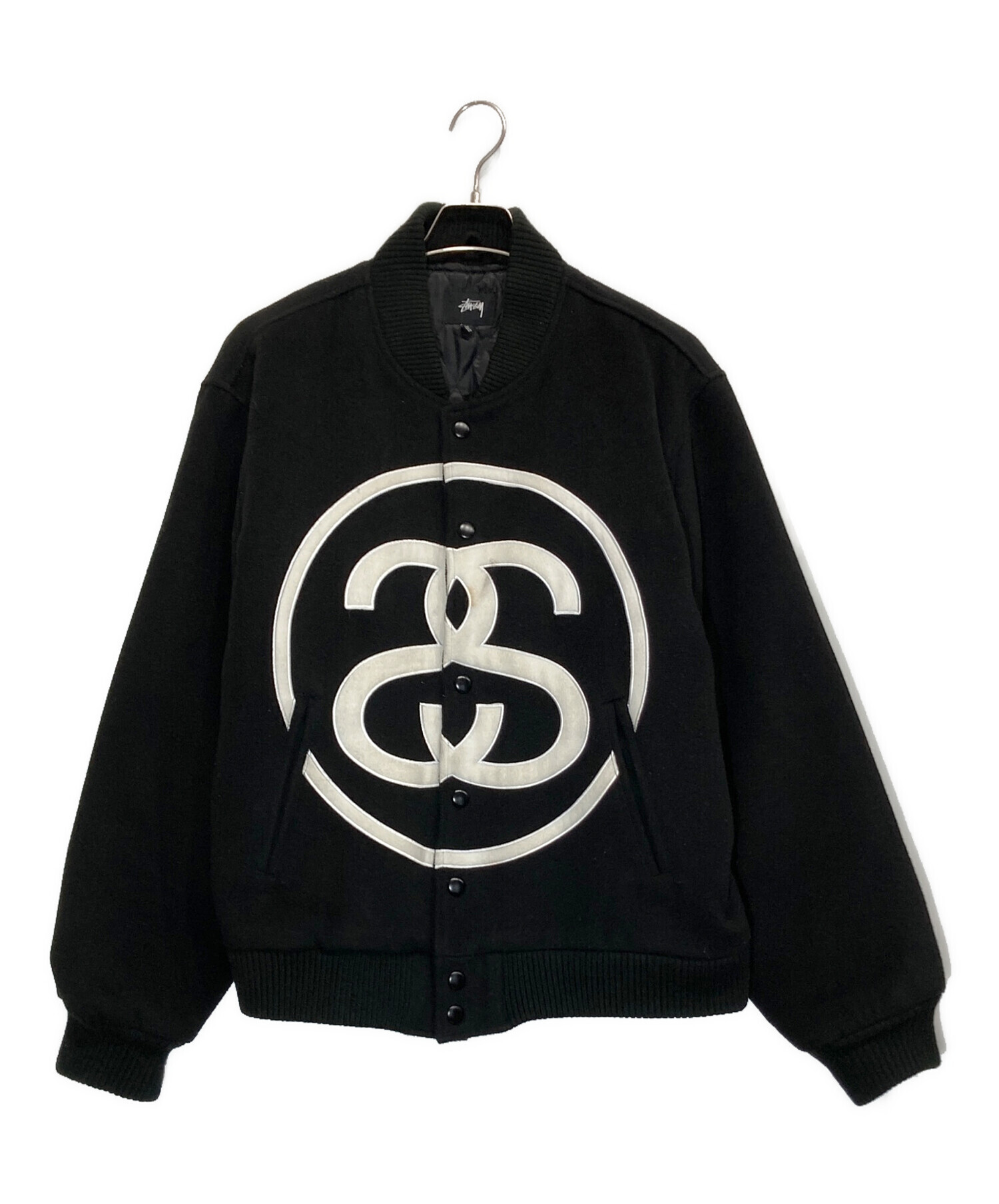 中古・古着通販】stussy (ステューシー) SS-LINK VARSITY JACKET