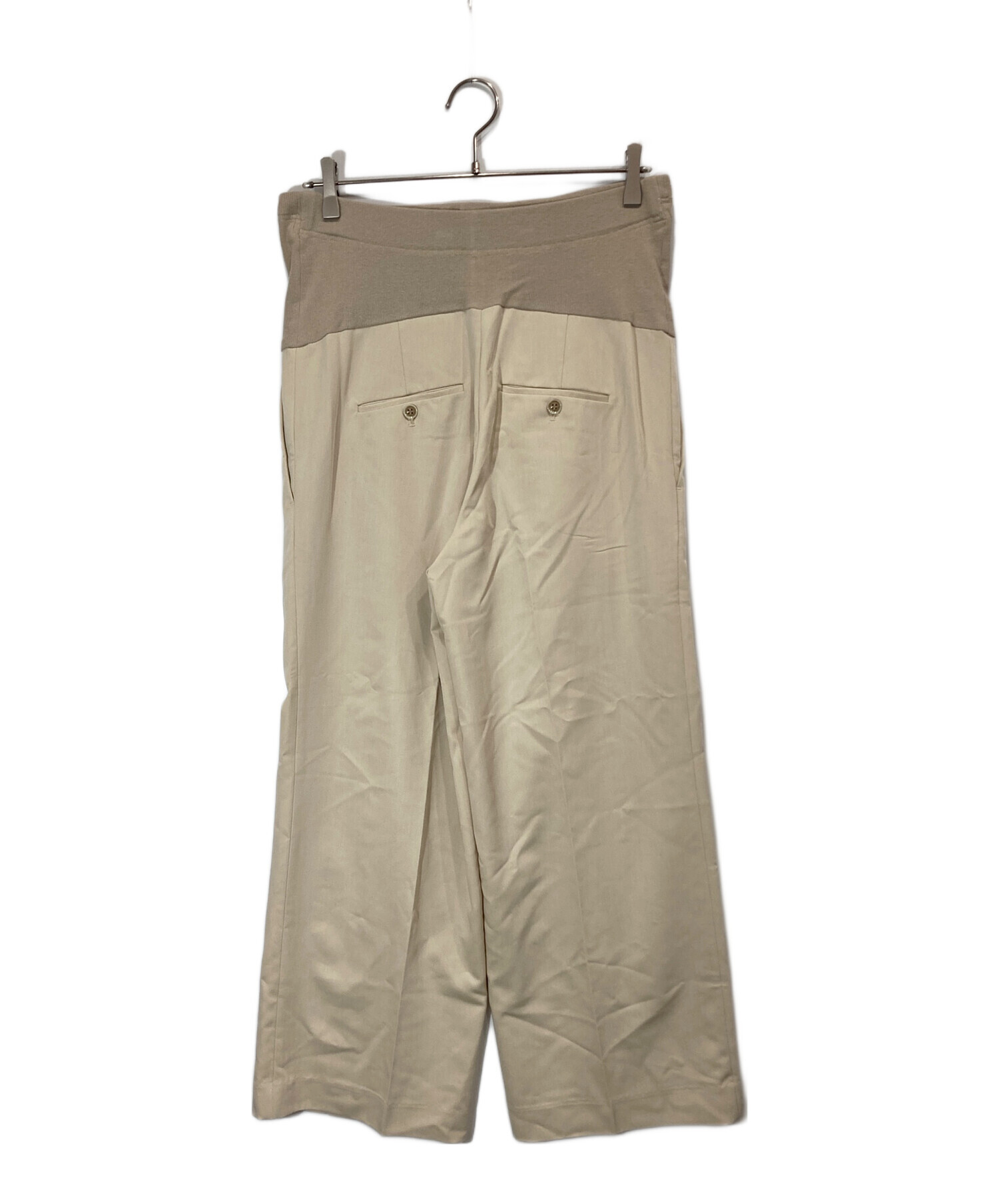 中古・古着通販】ANUKE (アンヌーク) マタニティパンツ アイボリー