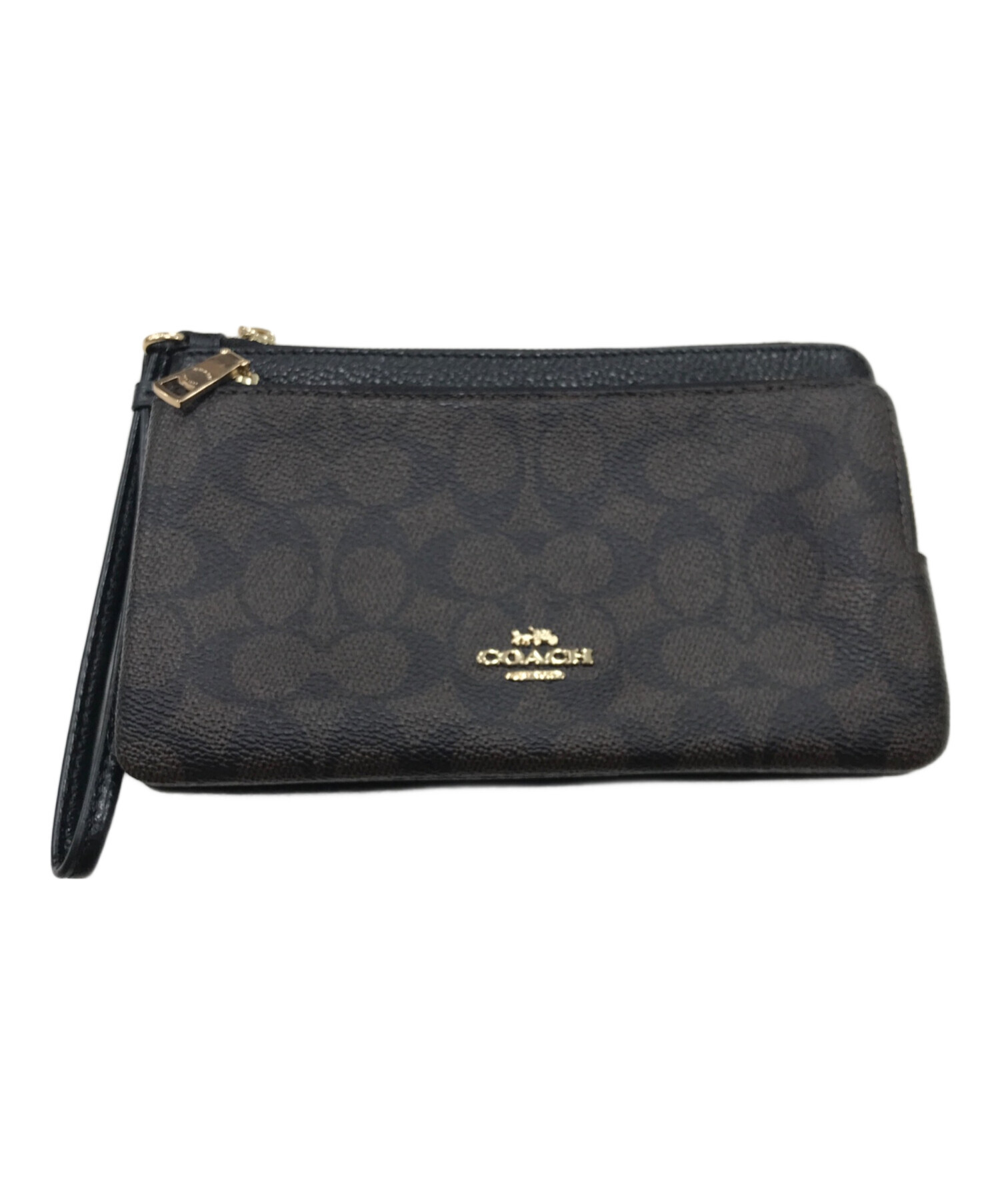 中古・古着通販】COACH (コーチ) ダブル ジップ ウォレット