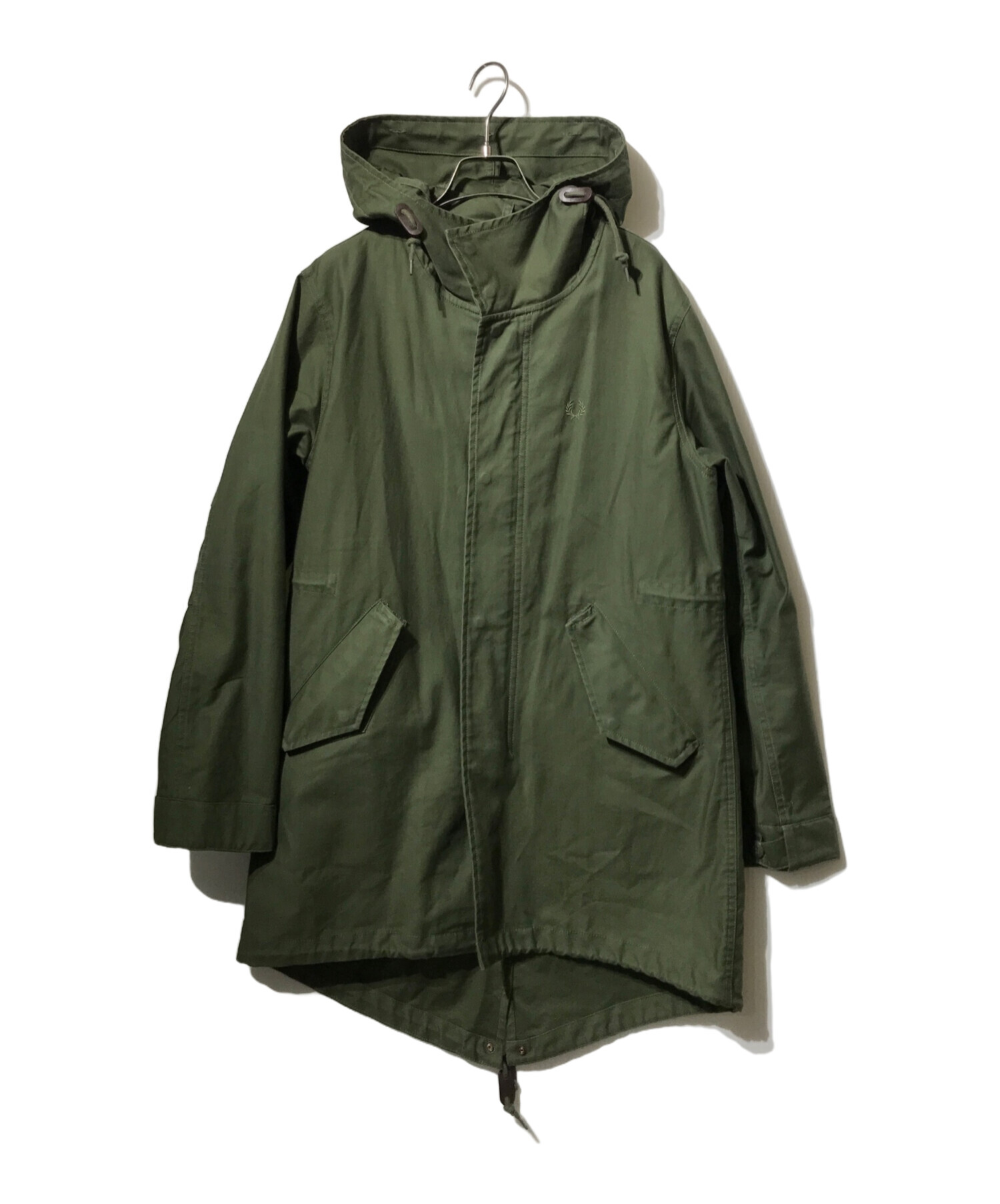 中古・古着通販】FRED PERRY (フレッドペリー) モッズコート オリーブ