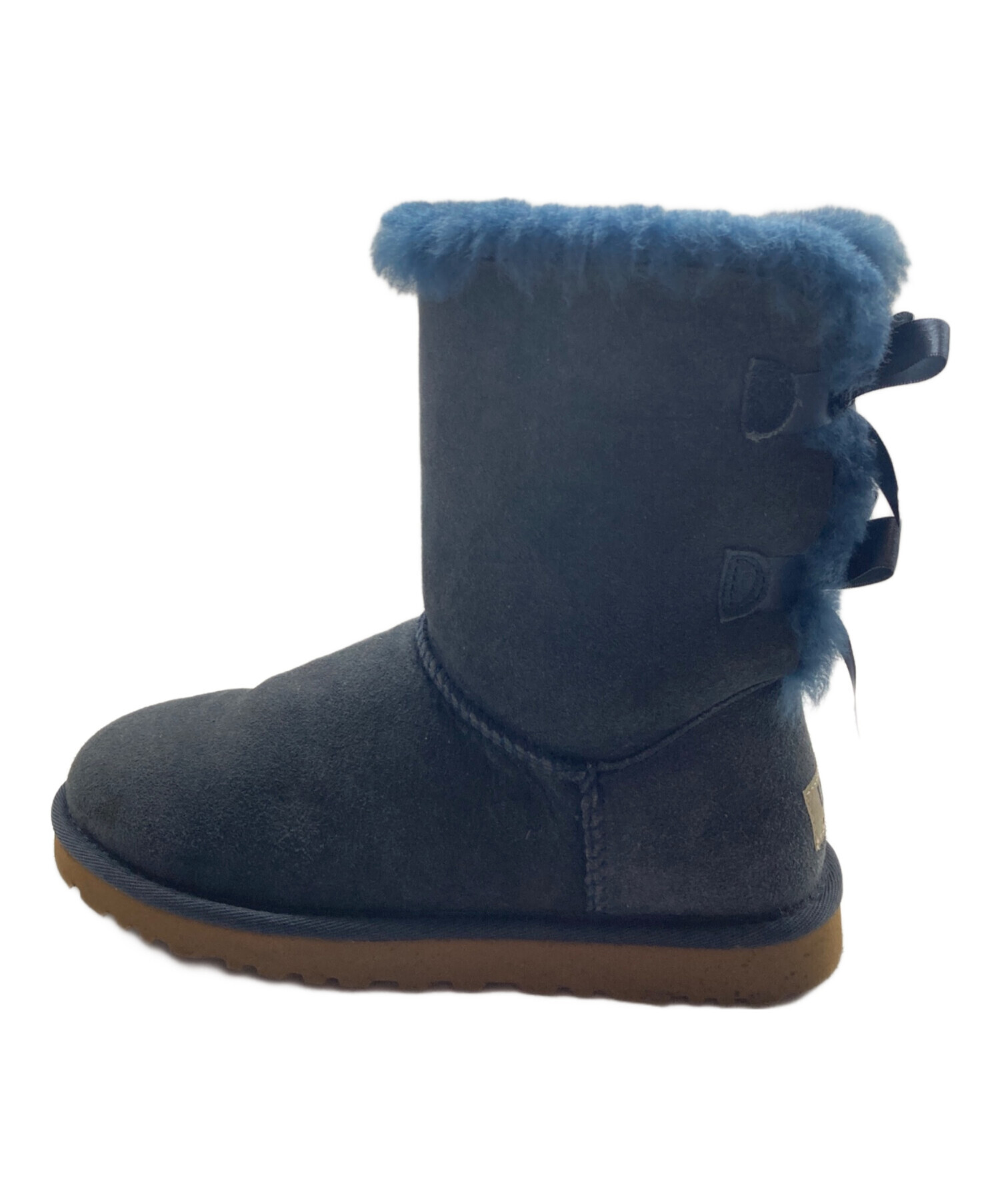 中古・古着通販】UGG (アグ) ムートンブーツ ネイビー サイズ:23