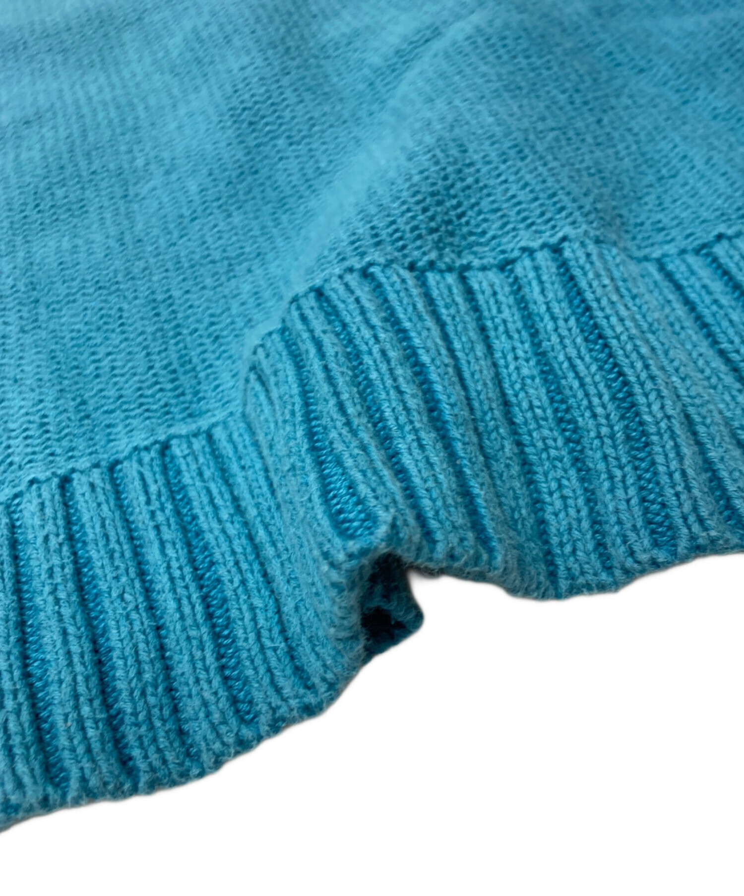 中古・古着通販】DAIRIKU (ダイリク) inside out America knit ブルー