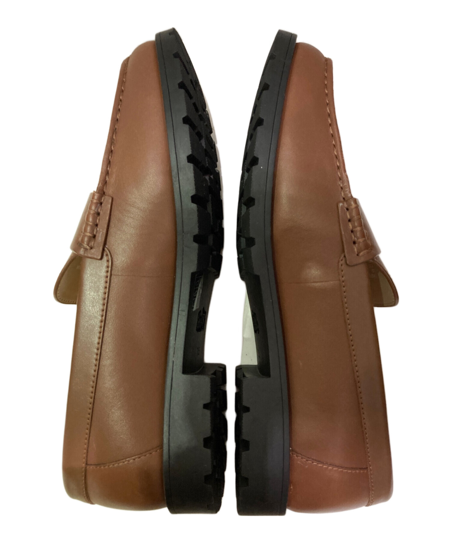 中古・古着通販】COACH (コーチ) ローファー ブラウン サイズ:7.5