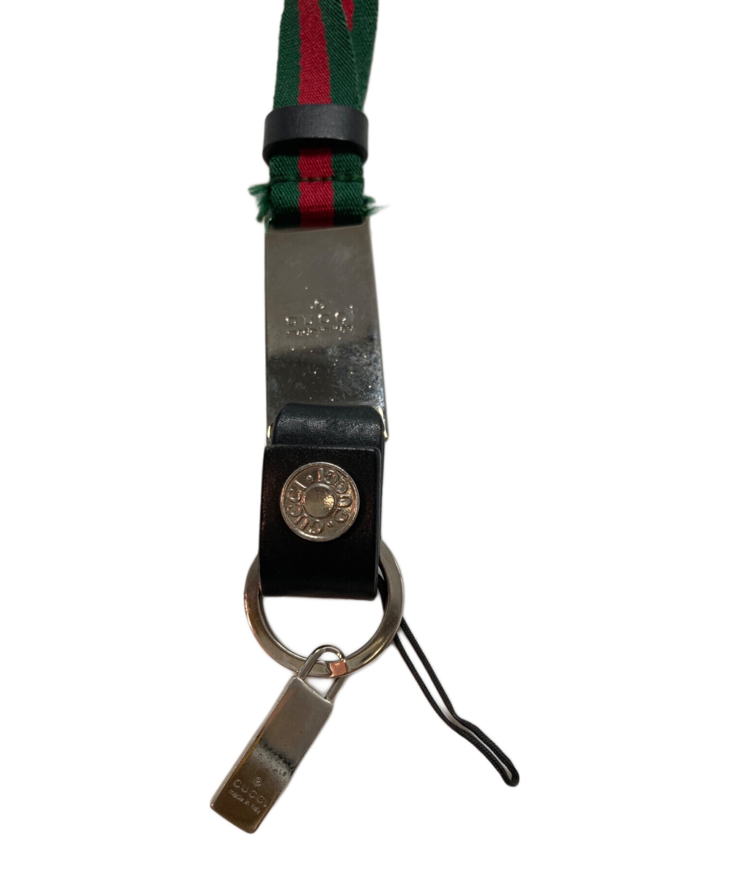 中古・古着通販】GUCCI (グッチ) シェリーライン ネックストラップ