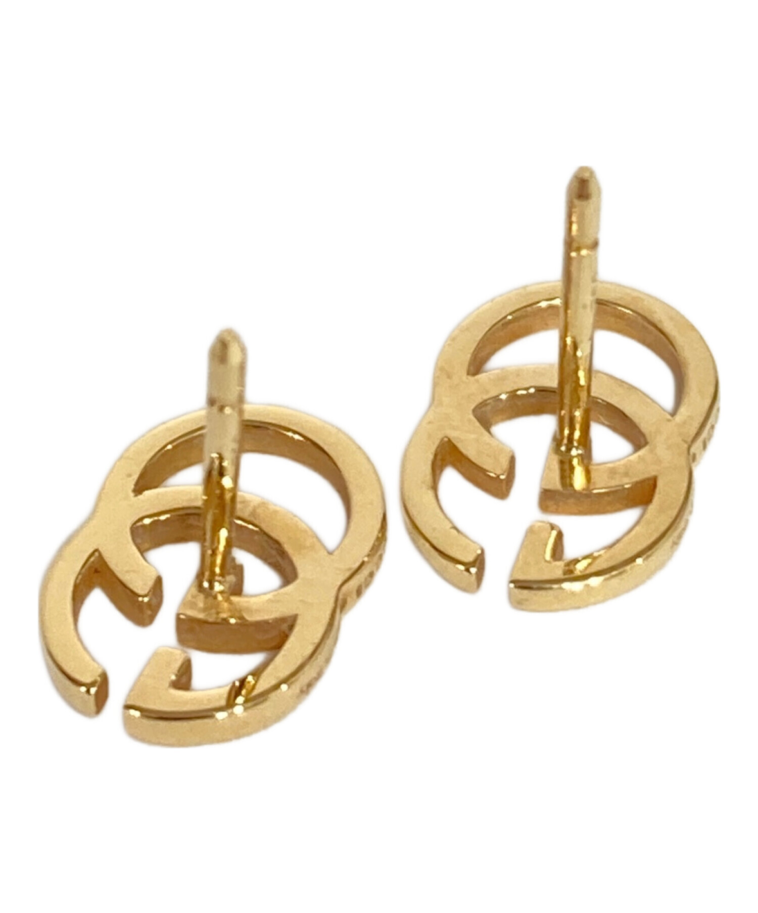 中古・古着通販】GUCCI (グッチ) ダブルG スタッズ ピアス｜ブランド
