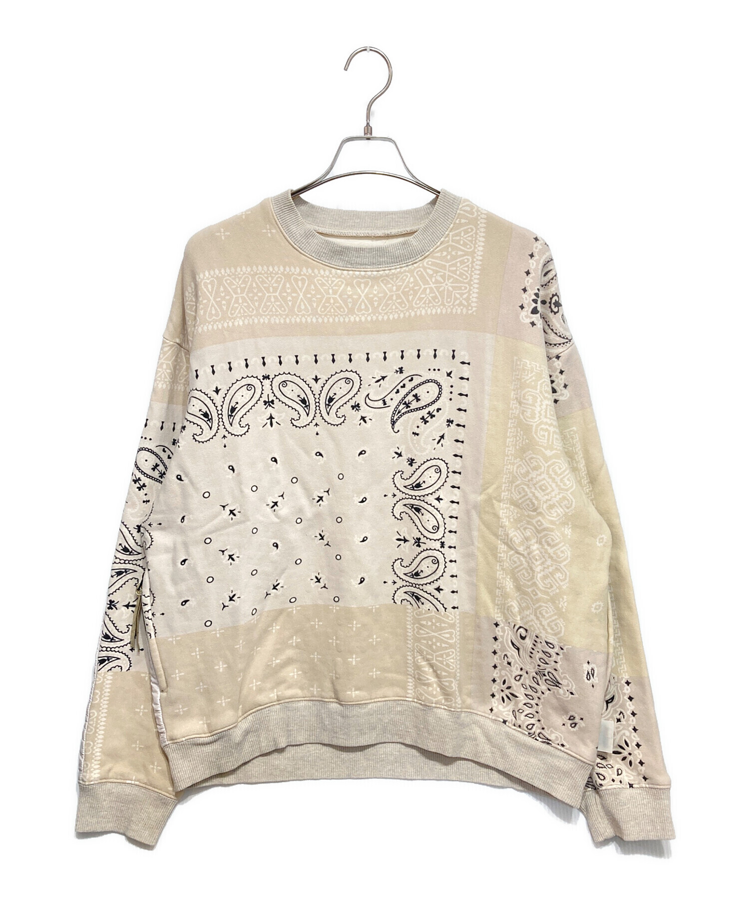 中古・古着通販】KAPITAL (キャピタル) Bandana Bivouac Big Crewneck