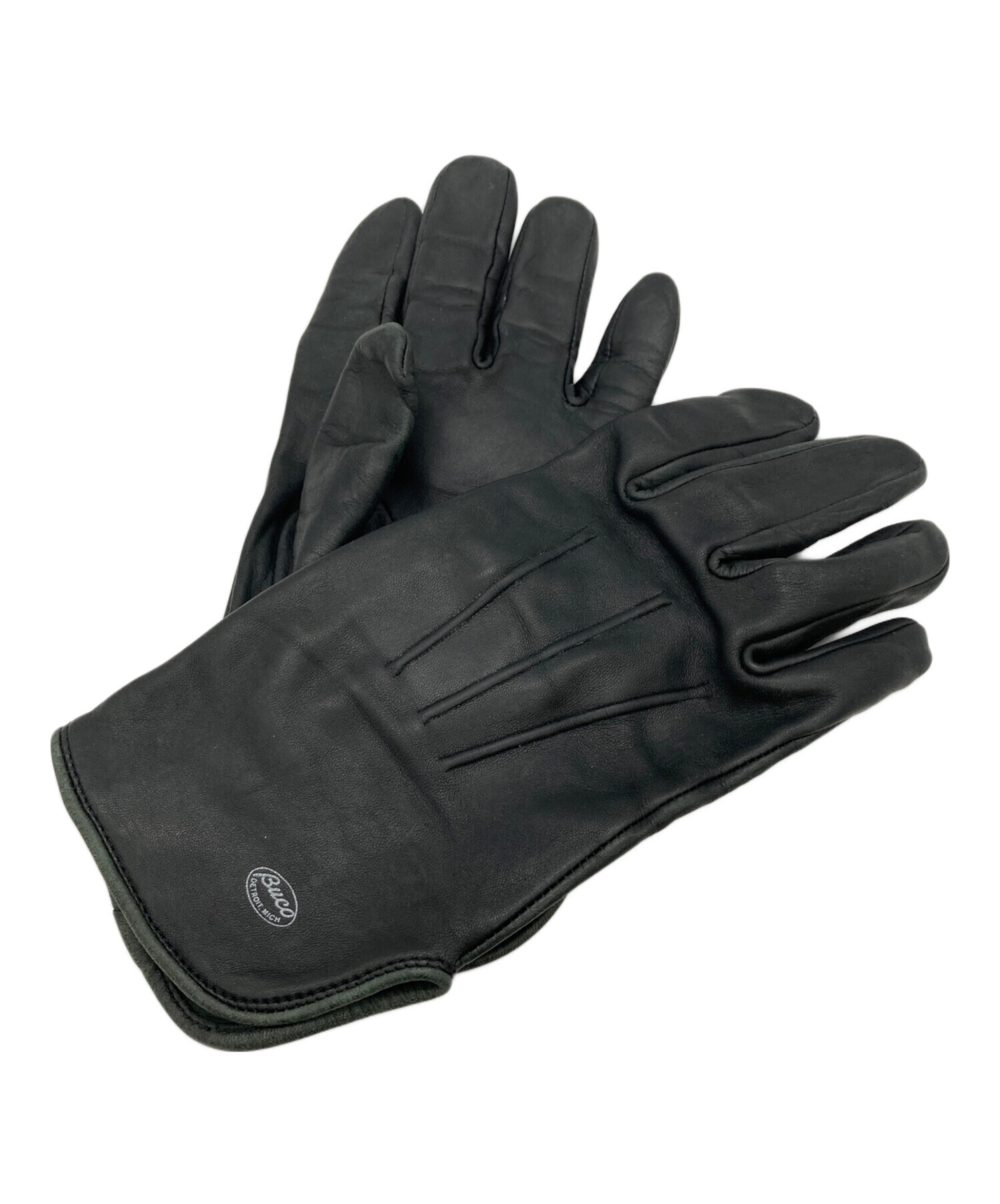 中古・古着通販】Buco (ブコ) レザーグローブ ブラック サイズ:8 1/2
