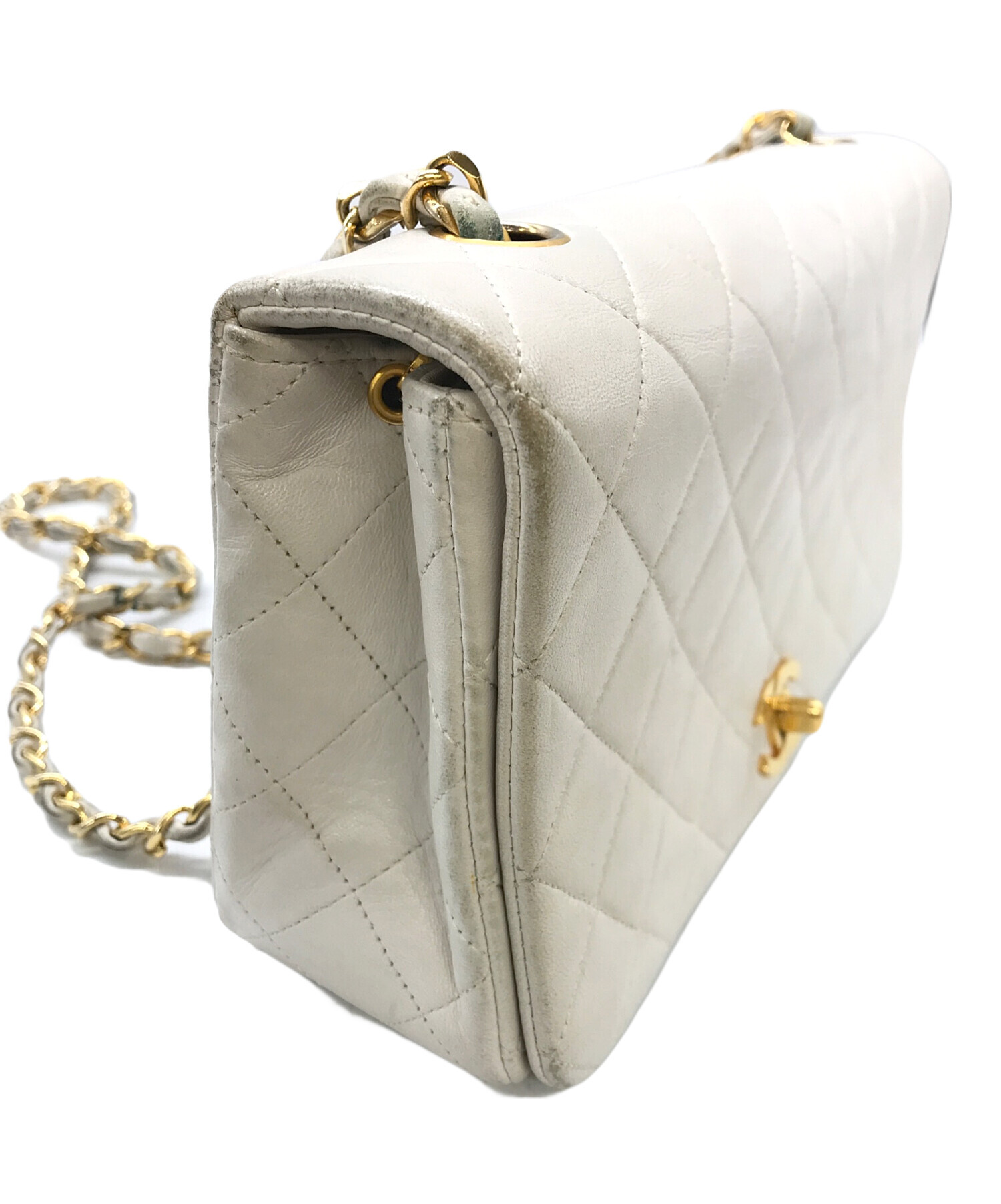 中古・古着通販】CHANEL (シャネル) フルフラップマトラッセチェーン