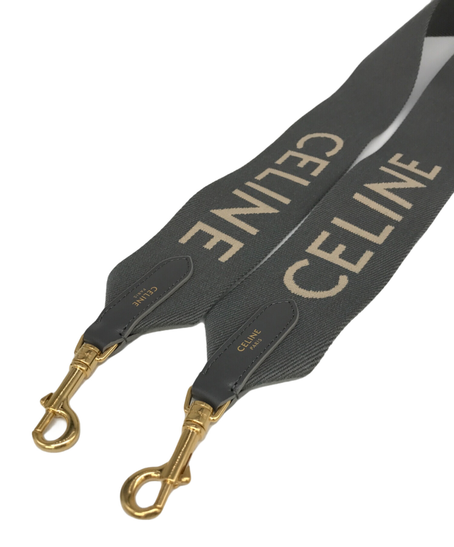 中古・古着通販】CELINE (セリーヌ) ジャガードロングストラップ