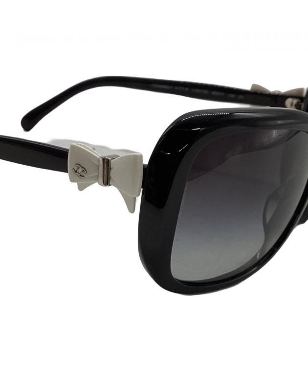 中古・古着通販】CHANEL (シャネル) ココマークリボンサングラス