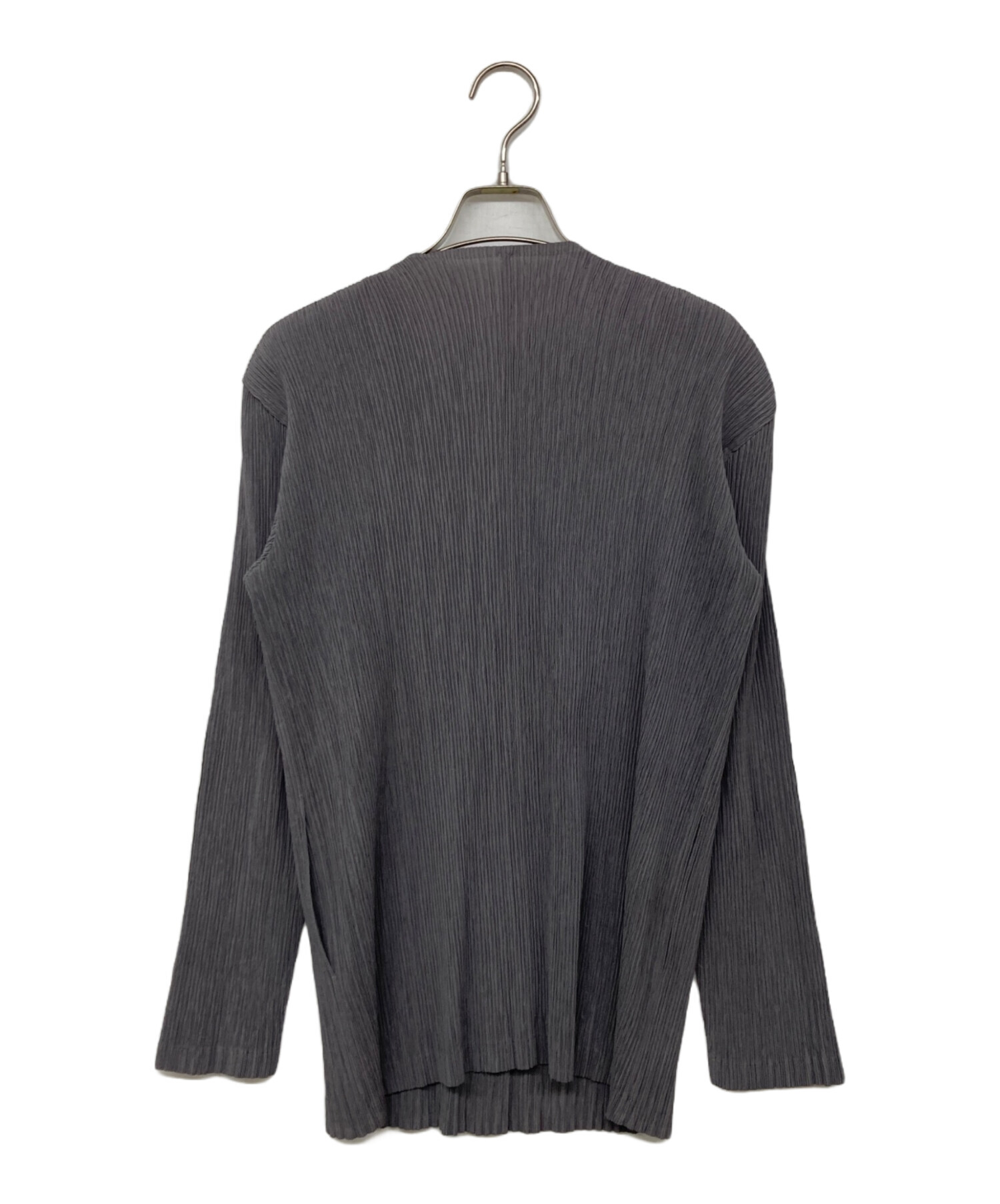 中古・古着通販】ISSEY MIYAKE (イッセイミヤケ) プリーツカーディガン