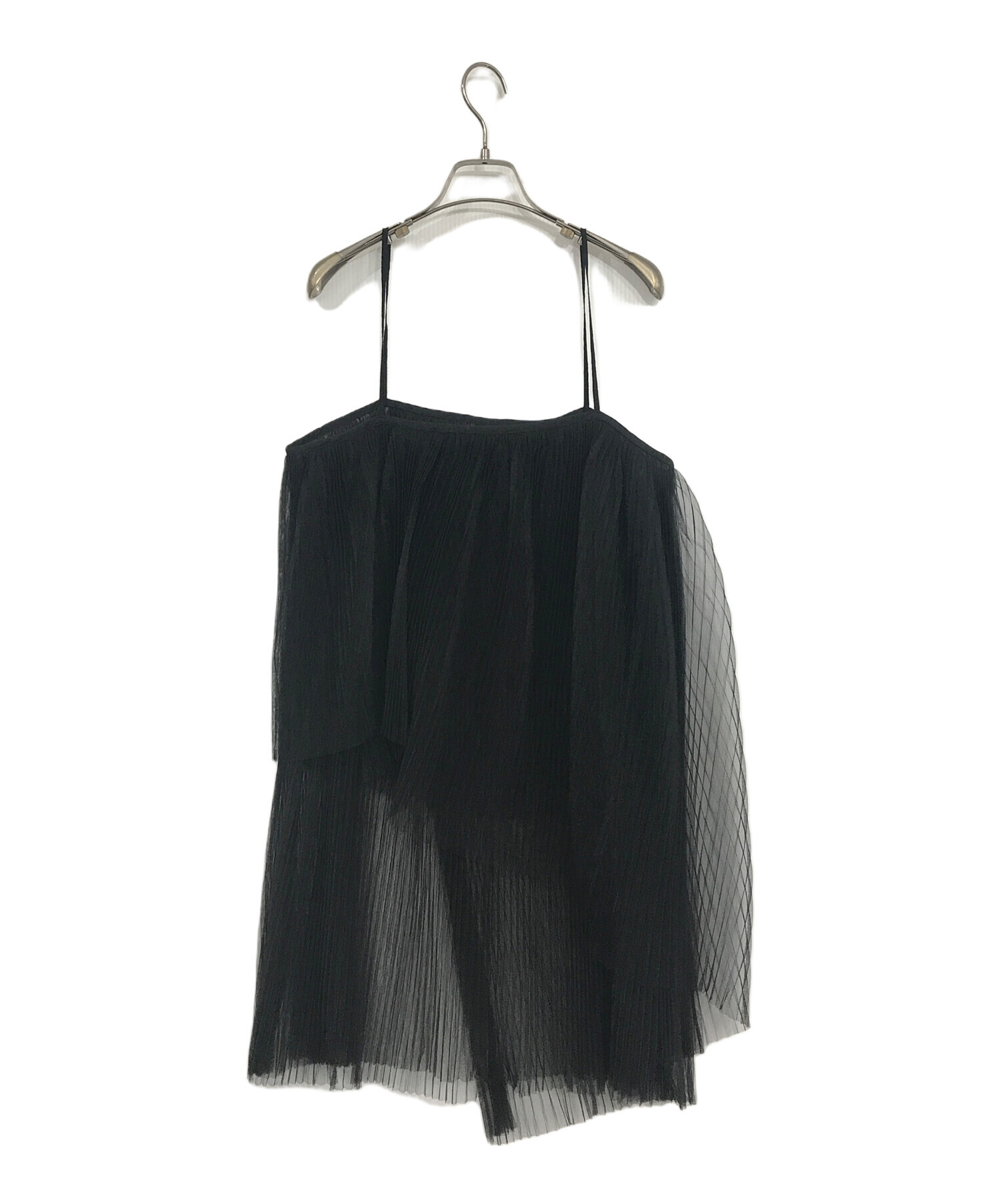 今月中限定最終値下げ】イウエンマトフ チュールキャミソール ブラック