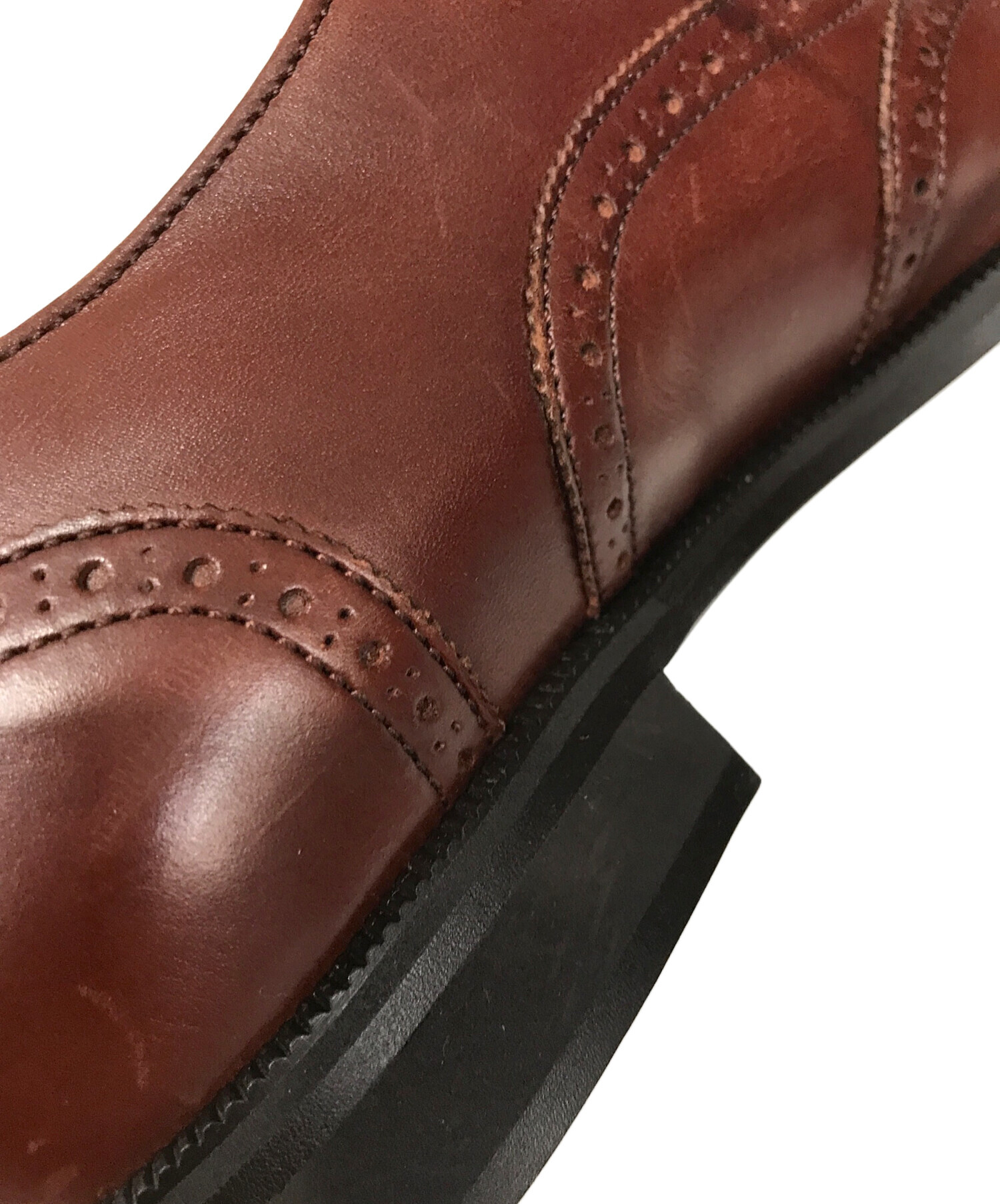 中古・古着通販】REGAL (リーガル) ウィングチップシューズ ブラウン