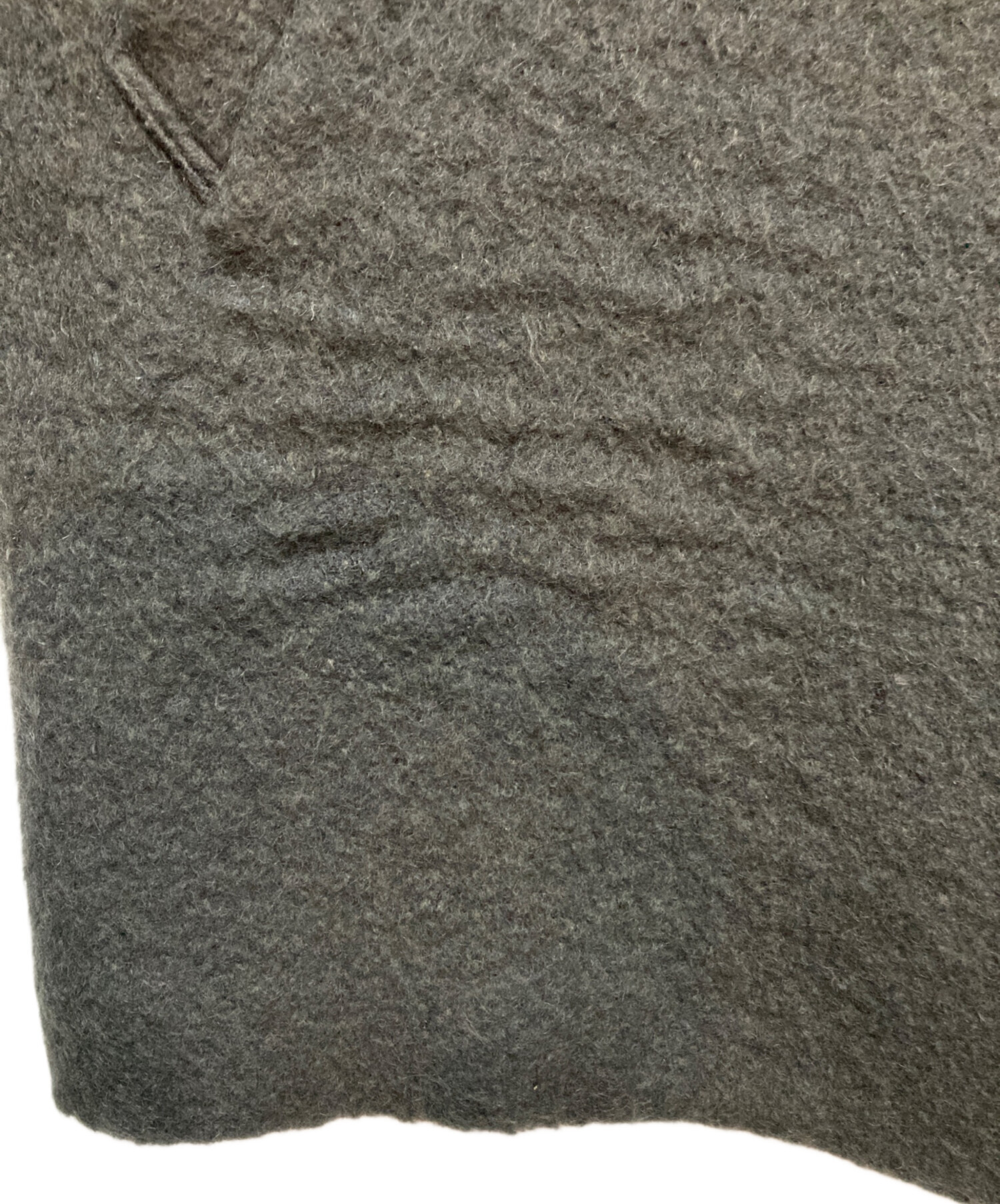 中古・古着通販】IENA (イエナ) ウールモヘヤシャギーコート グレー