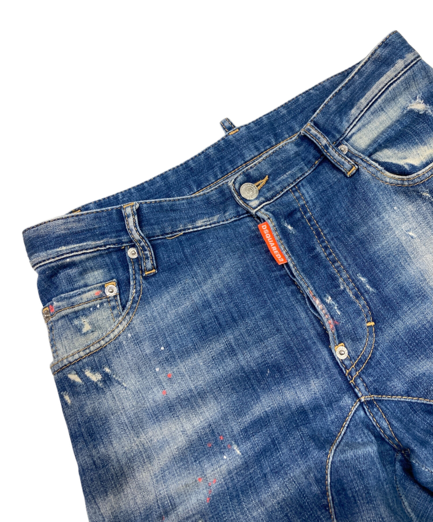 中古・古着通販】DSQUARED2 (ディースクエアード) ペイント加工