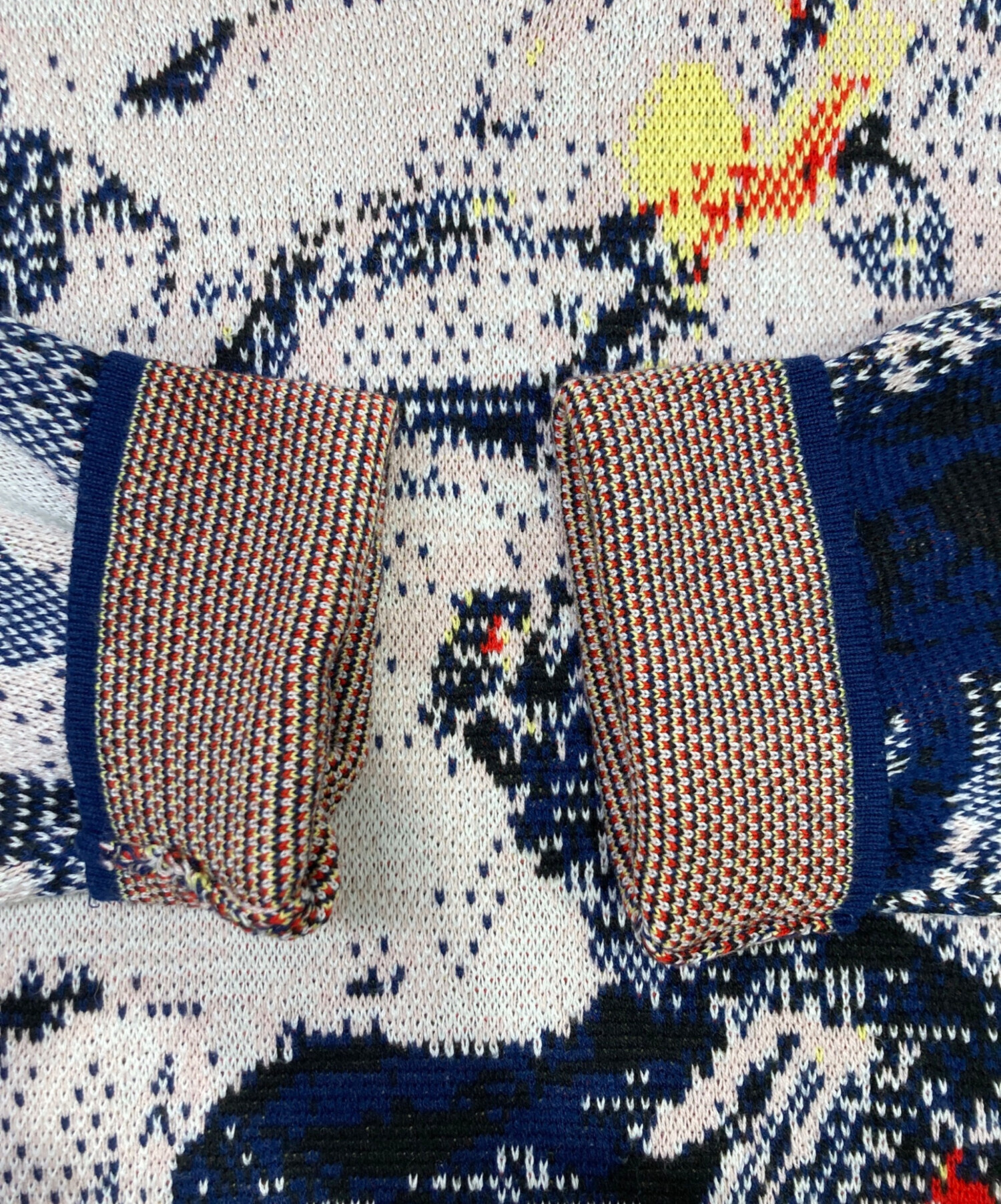 中古・古着通販】TAAKK (ターク) JACQUARD KNIT ピンク サイズ:2