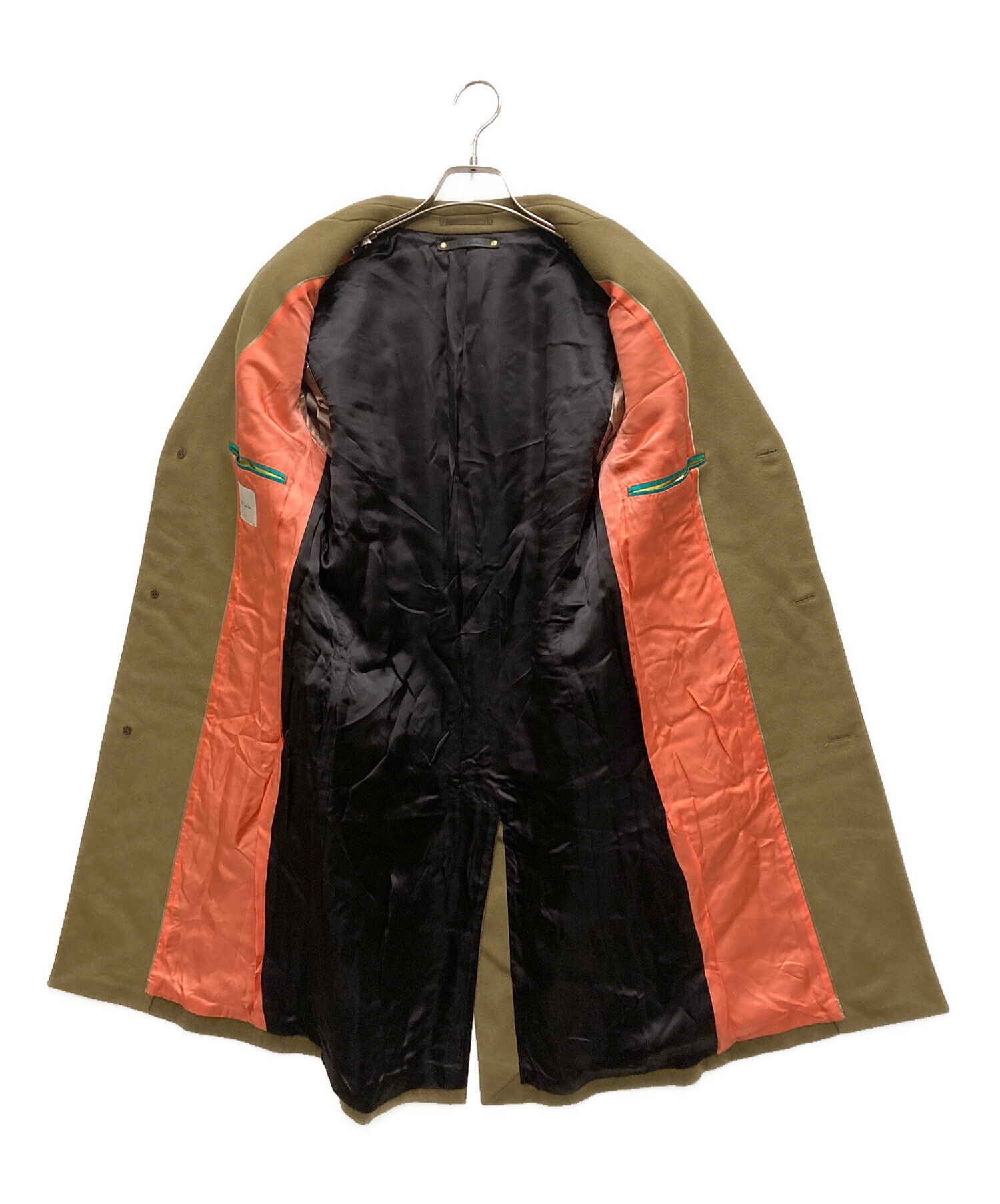 中古・古着通販】Paul Smith (ポールスミス) チェスターコート カーキ