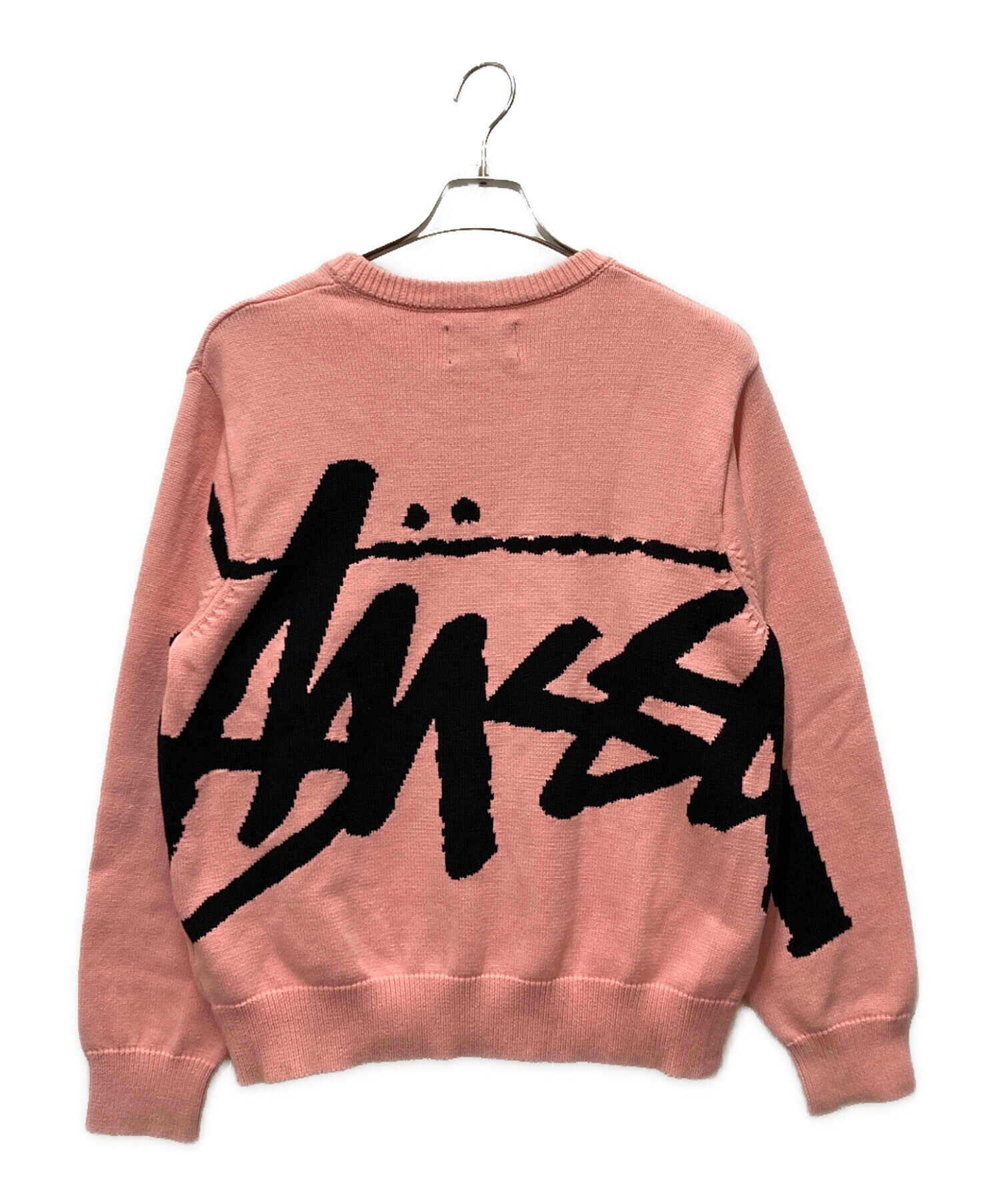 中古・古着通販】stussy (ステューシー) Stock sweater ピンク サイズ