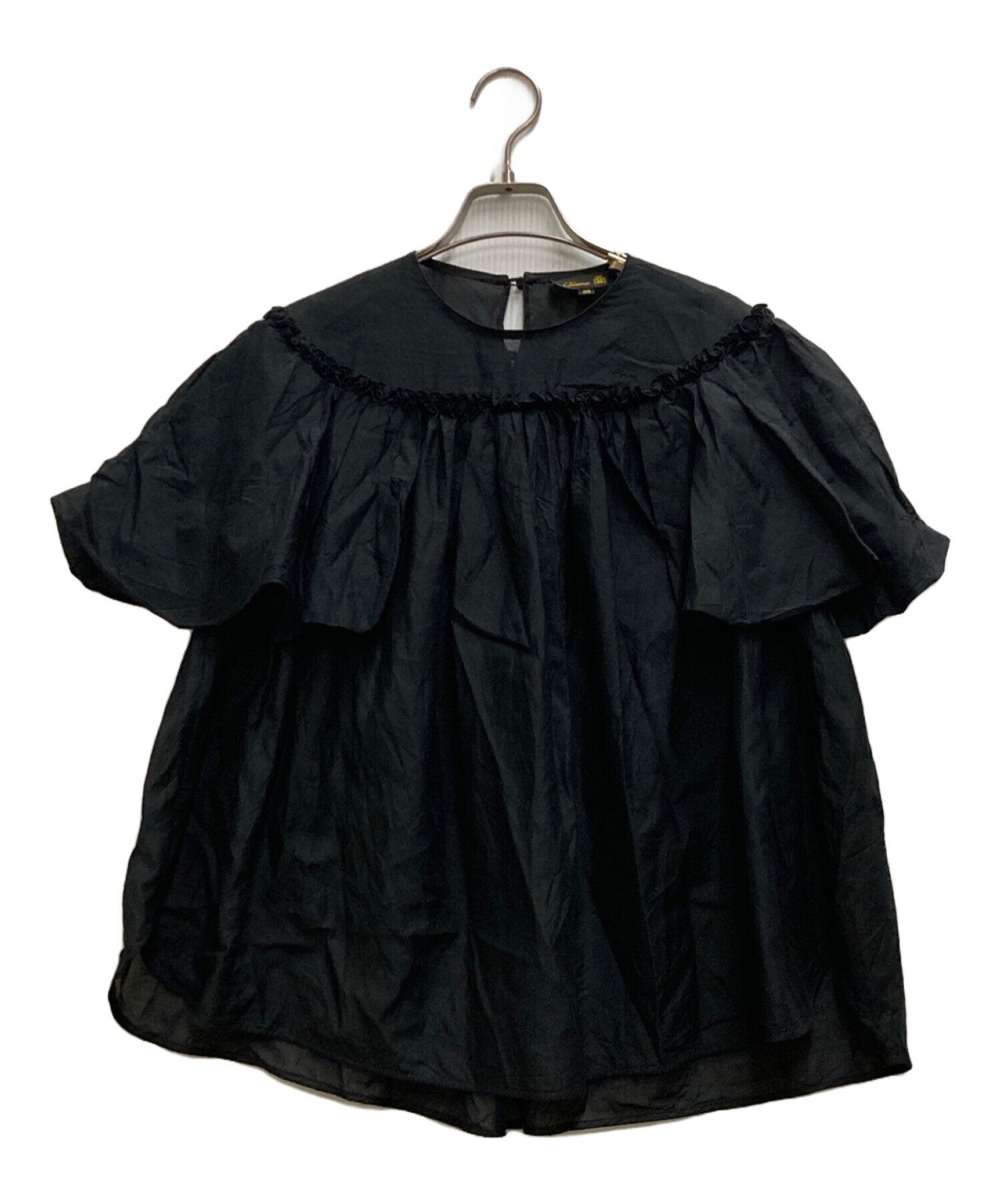 Drawer ドゥロワー シルク ブラウス ホワイト Drawer ドゥロワーシルク