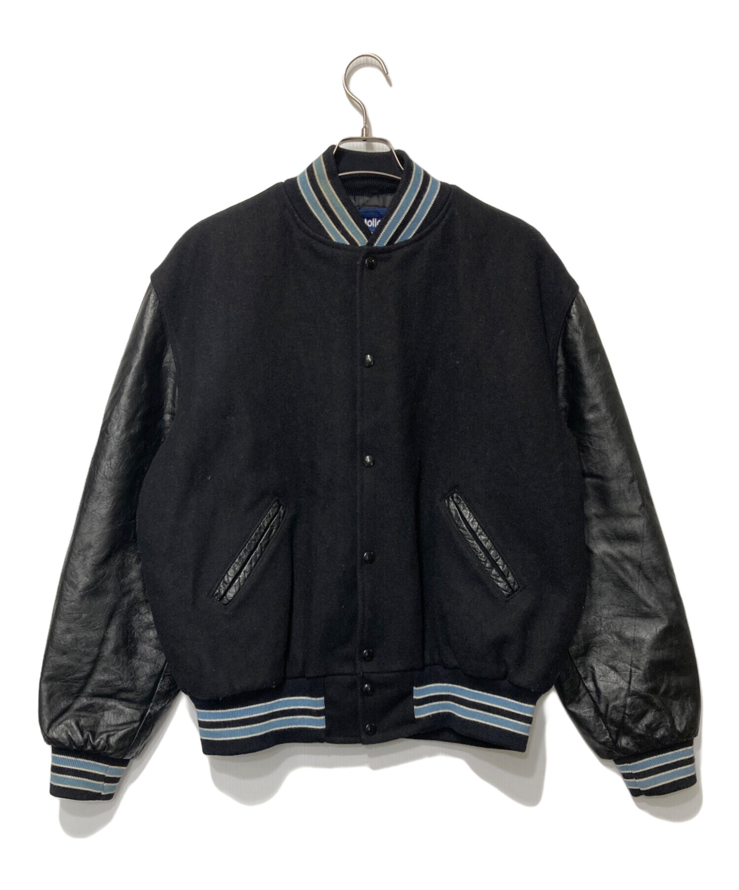 中古・古着通販】Holloway (ホロウェイ) スタジャン ブラック サイズ:L