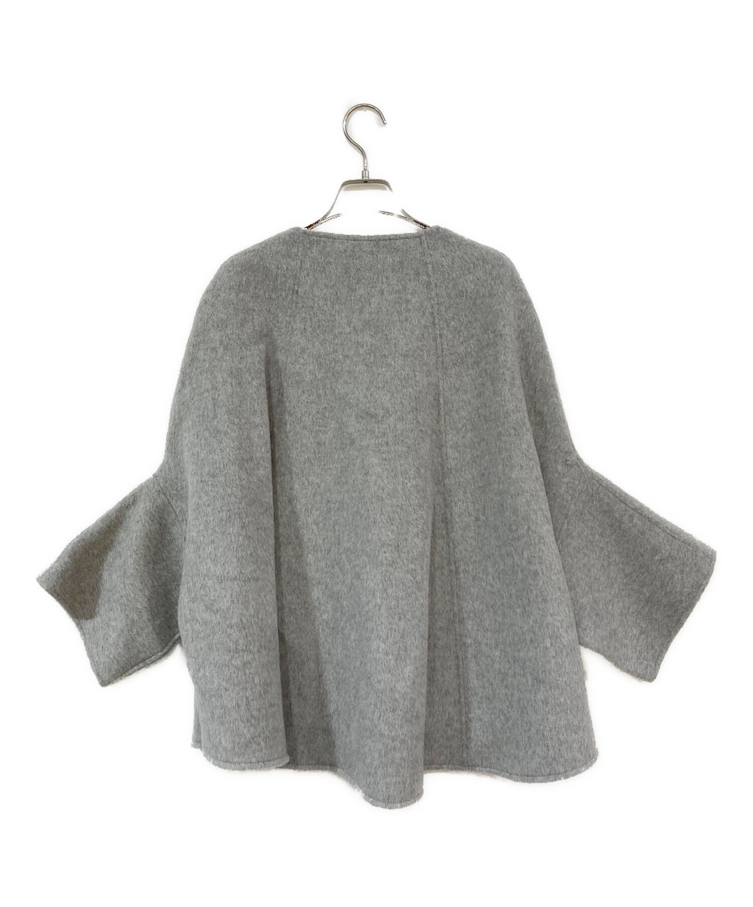 Risley】リズレー ウール リバーシブルポンチョ セール】ウール