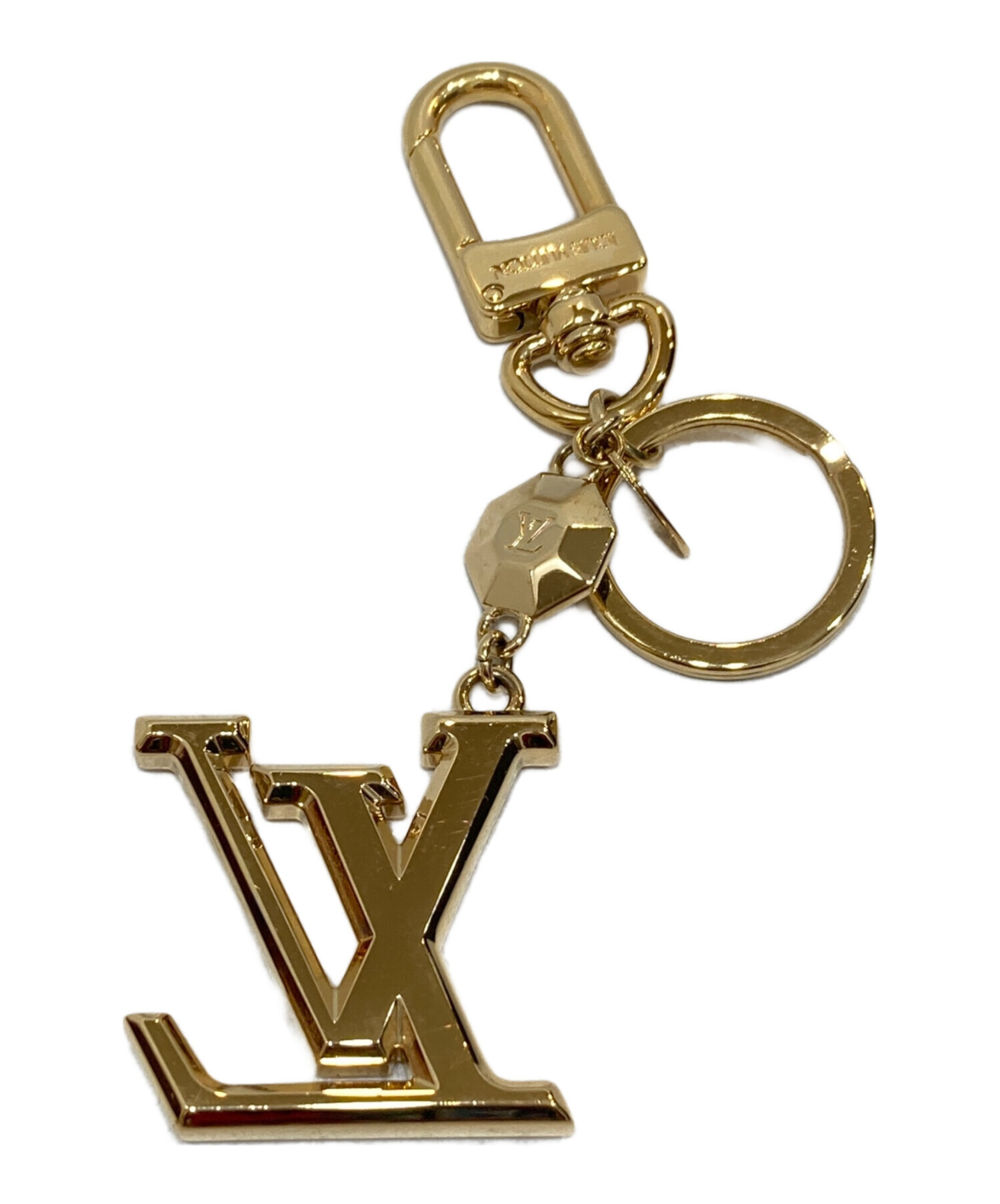 中古・古着通販】LOUIS VUITTON (ルイ ヴィトン) キーホルダー・LV