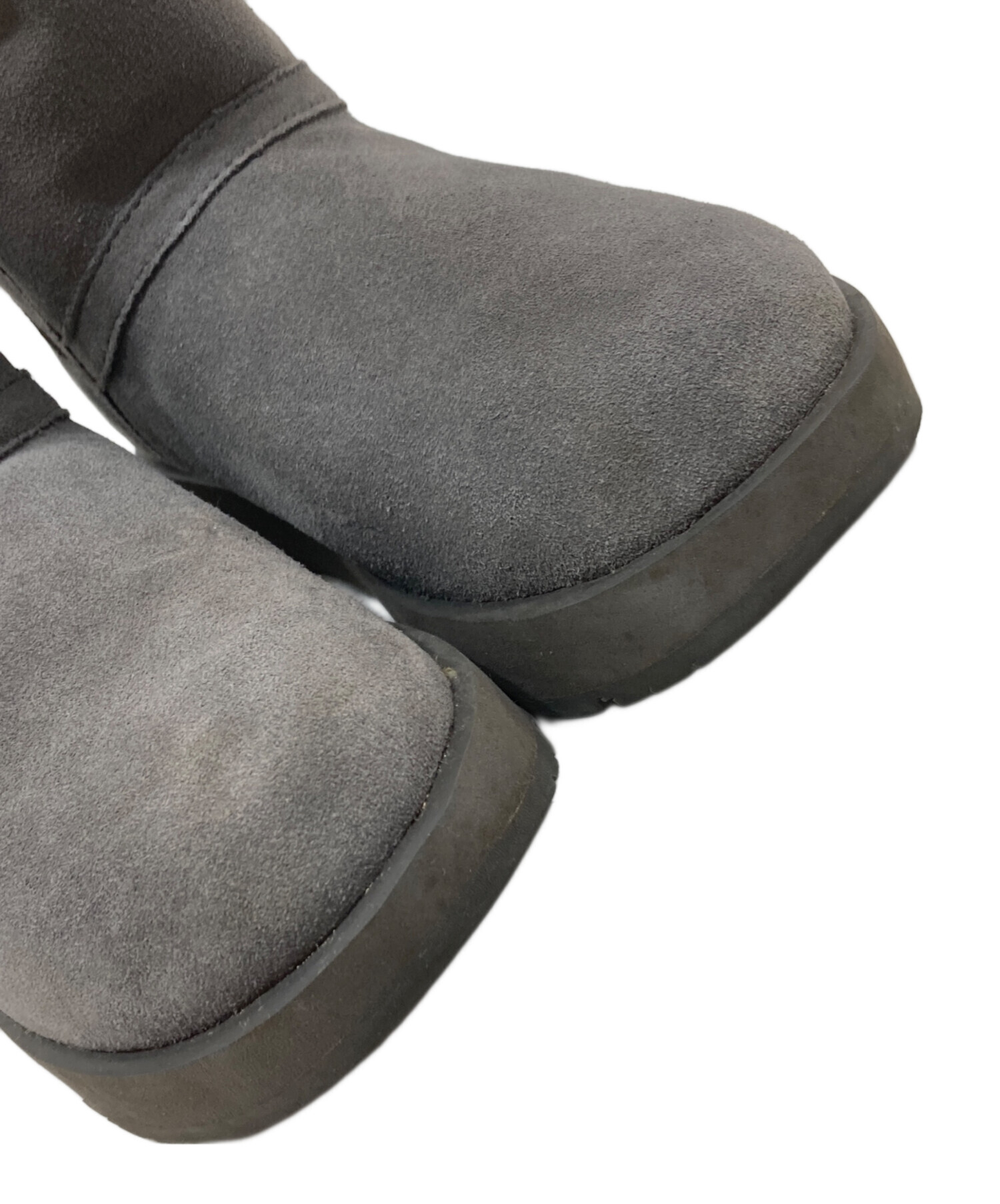 中古・古着通販】UGG (アグ) ムートンブーツ グレー サイズ:22cm