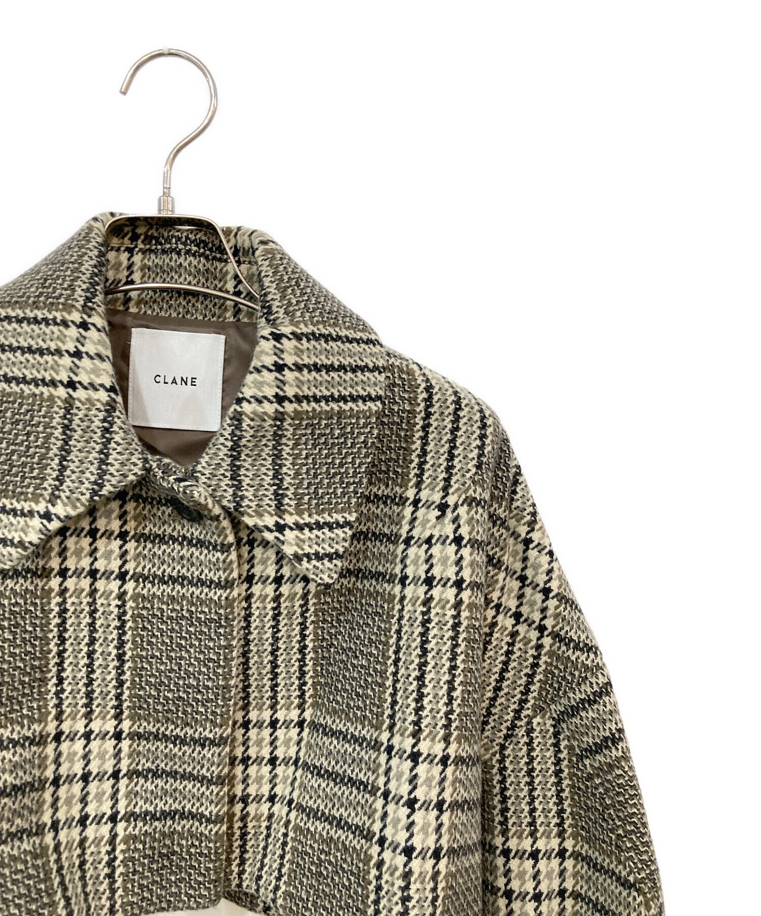 中古・古着通販】CLANE (クラネ) ROUND SLEEVE SHORT JACKET/ラウンド