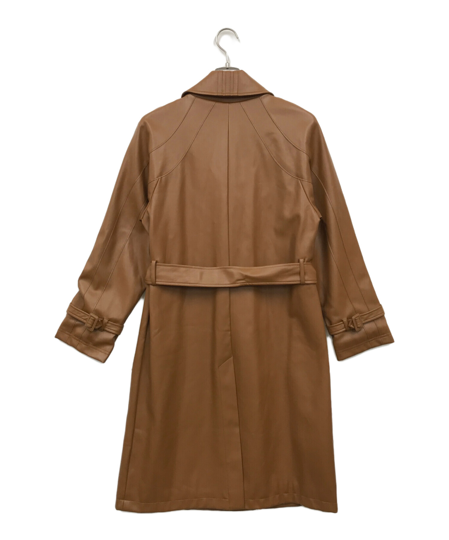 中古・古着通販】adidas (アディダス) エコレザートレンチコート