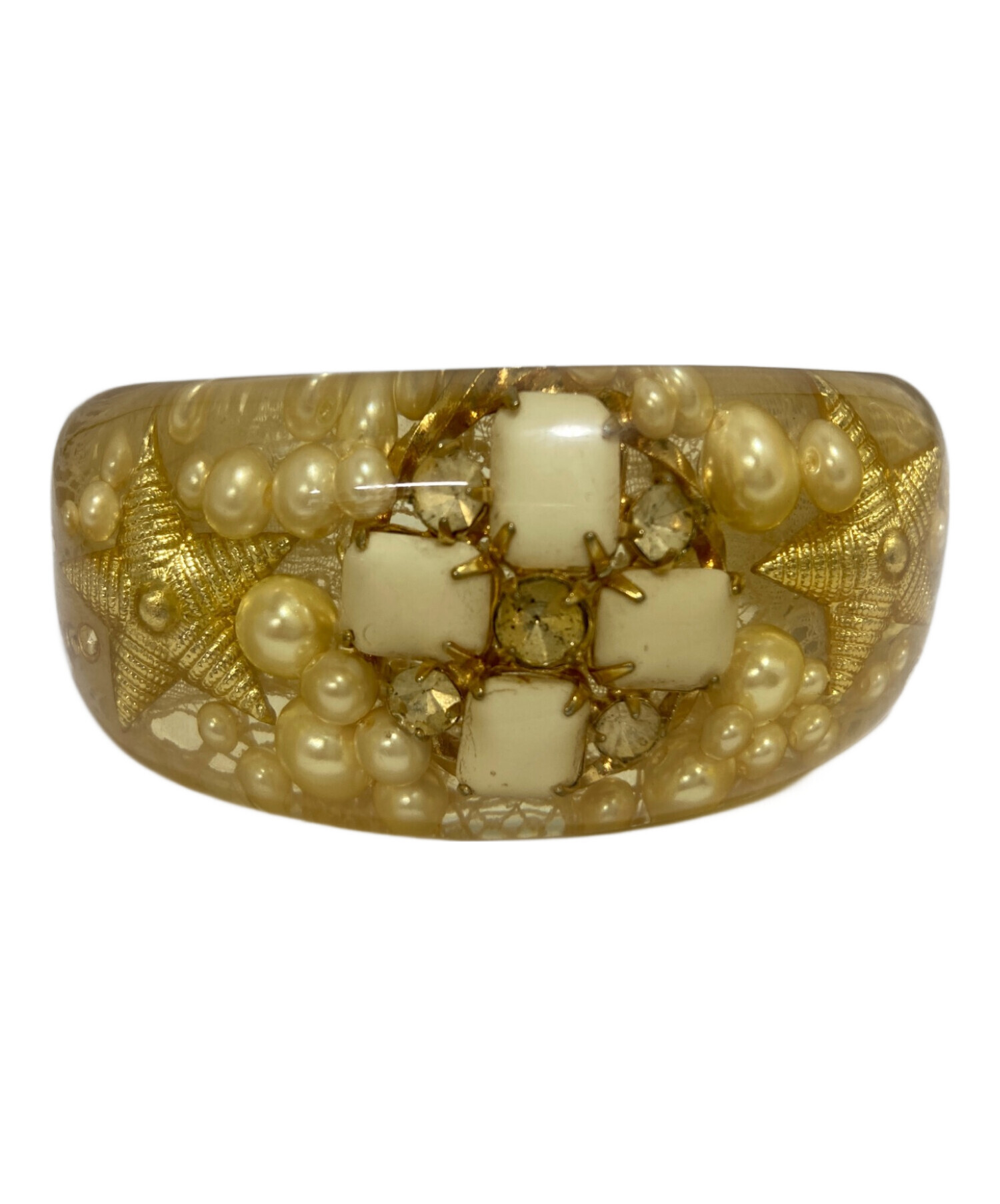 中古・古着通販】RUKA (ルカ) バングル イエロー｜ブランド・古着通販