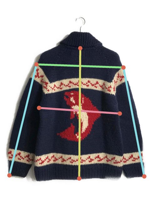 中古・古着通販】CANADIAN SWEATER (カナディアンセーター) シャチ